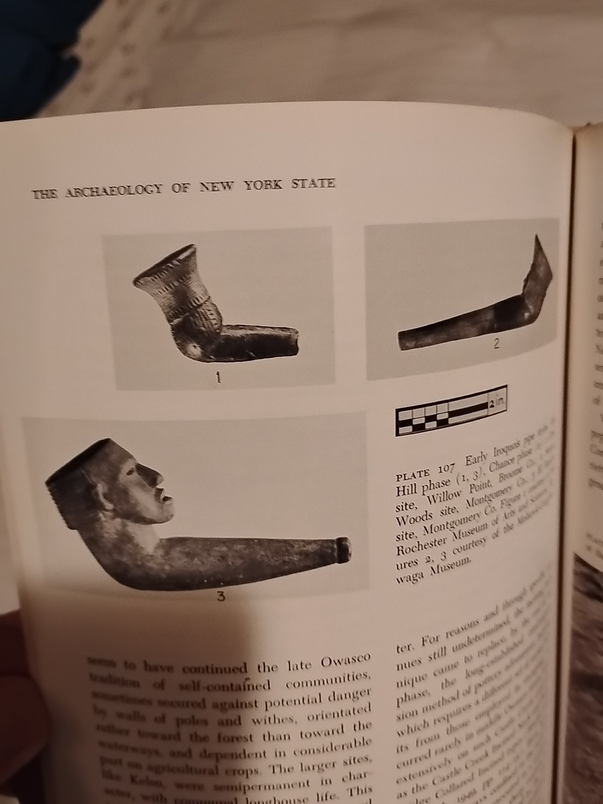 The Archaeology Of New York State, 1965, 1969 Revised. Illustrated. Vintage