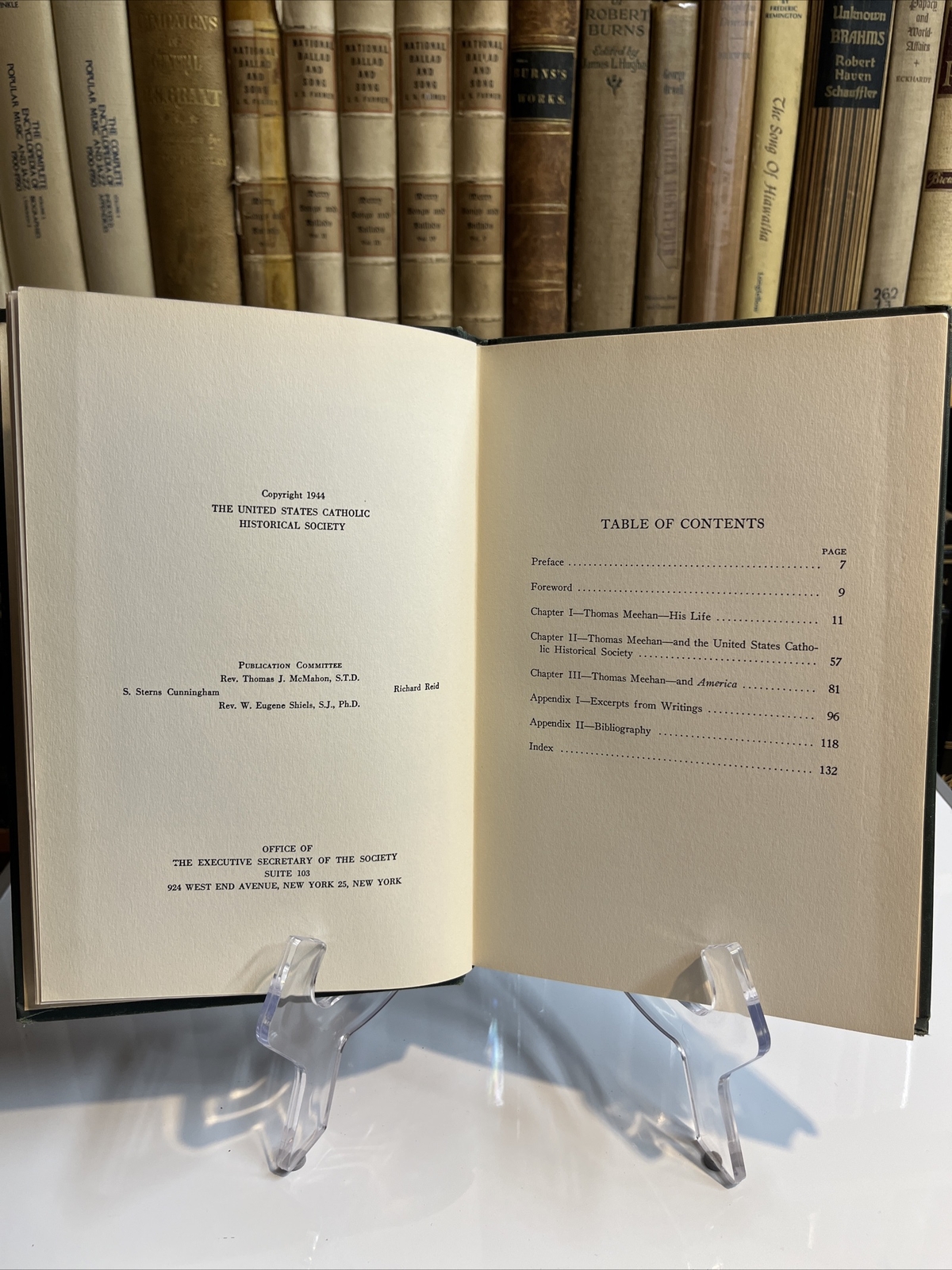 THOMAS FRANCIS MEEHAN – M. Natalena Farrelly, 1944 – Catholic Historical Society
