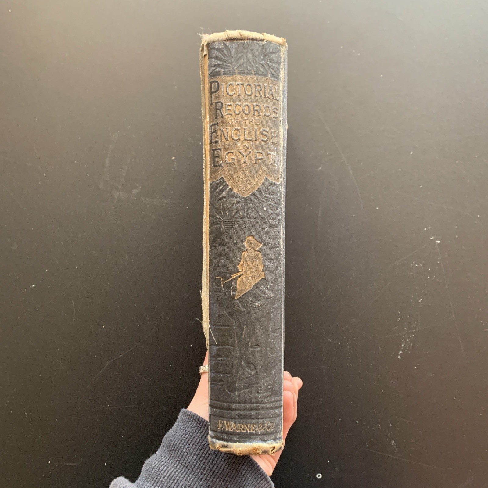 The English In Egypt – Frederick Warne and Co, 1st Ed 1885, General Gordon HB