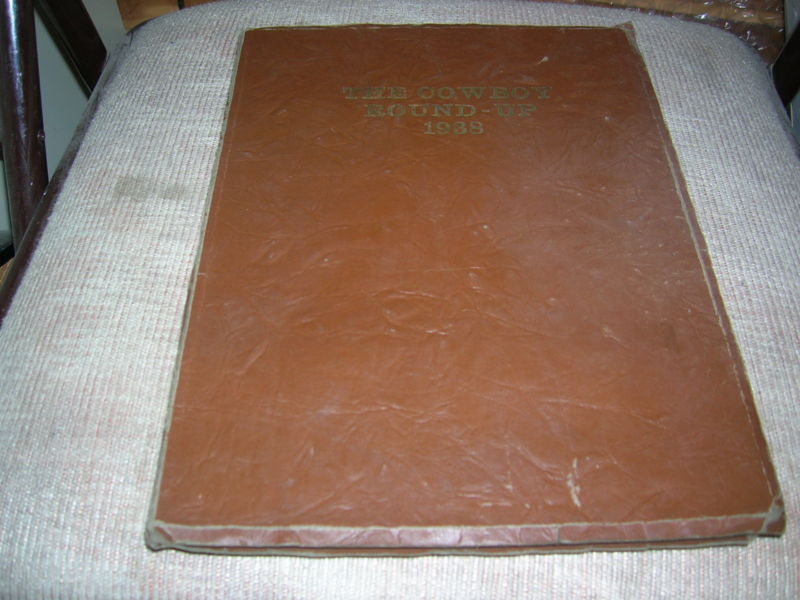 1938 LUBBOCK JUNIOR HIGH YEARBOOK/ANNUAL/JOURNAL/TEXAS