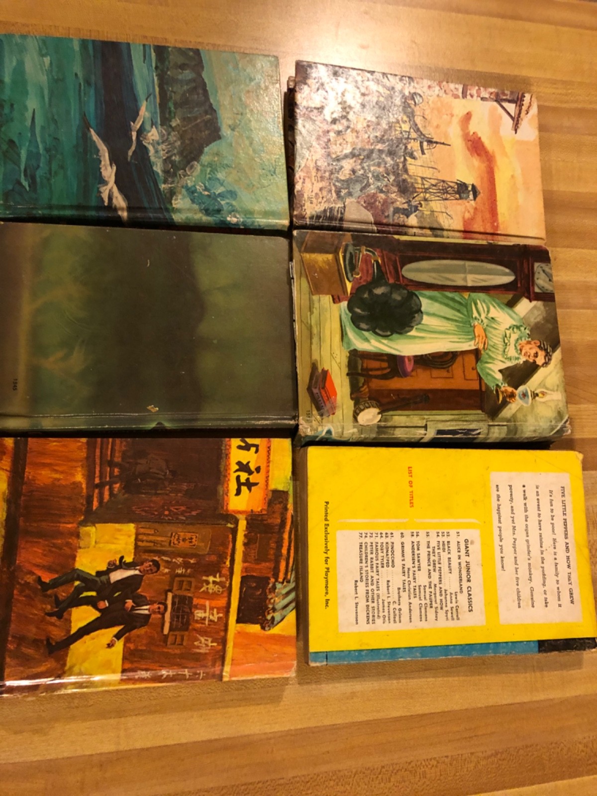 Lot of 6 Vintage Books-Various Authors and Genres