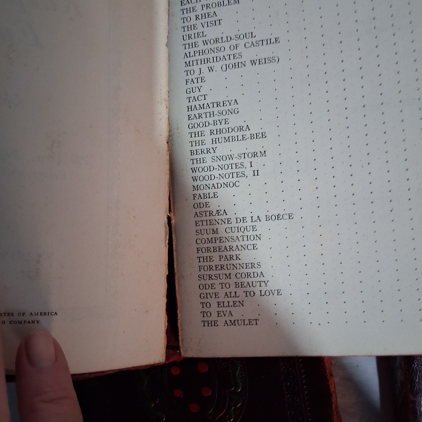 LOT OF 9 Collected Works of Edgar Allan Ralph Waldo 1926 Walter J Black & More