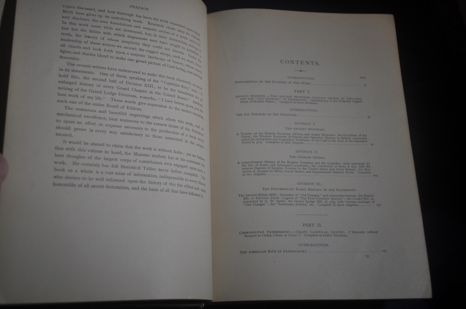 1891 History of the Ancient & Honorable Fraternity of Free & Accepted Masons