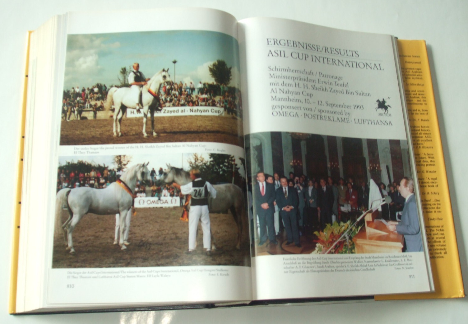 Asil Arabians IV – The Noble Arabian Horses – Asil Club – Asil Araber VTG HB