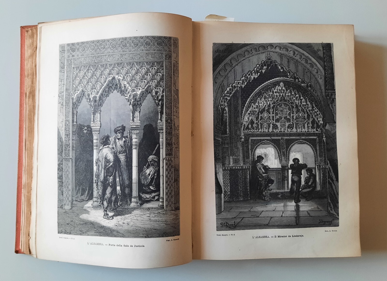 BARONE C. DAVILLIER LA SPAGNA ILL. GUSTAVO DORE’ F. TREVES 1874