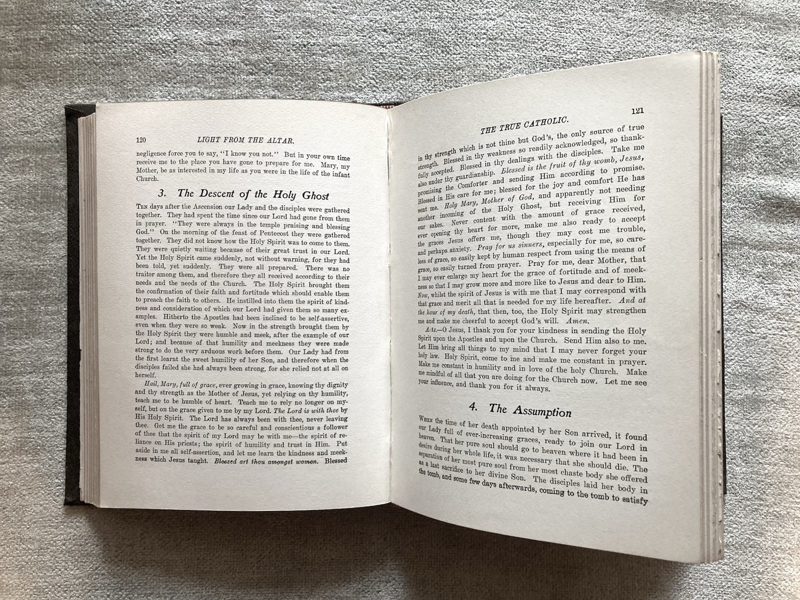 Manual Of The Holy Catholic Church, 1906, Part Two, Light From The Altar, Illus.
