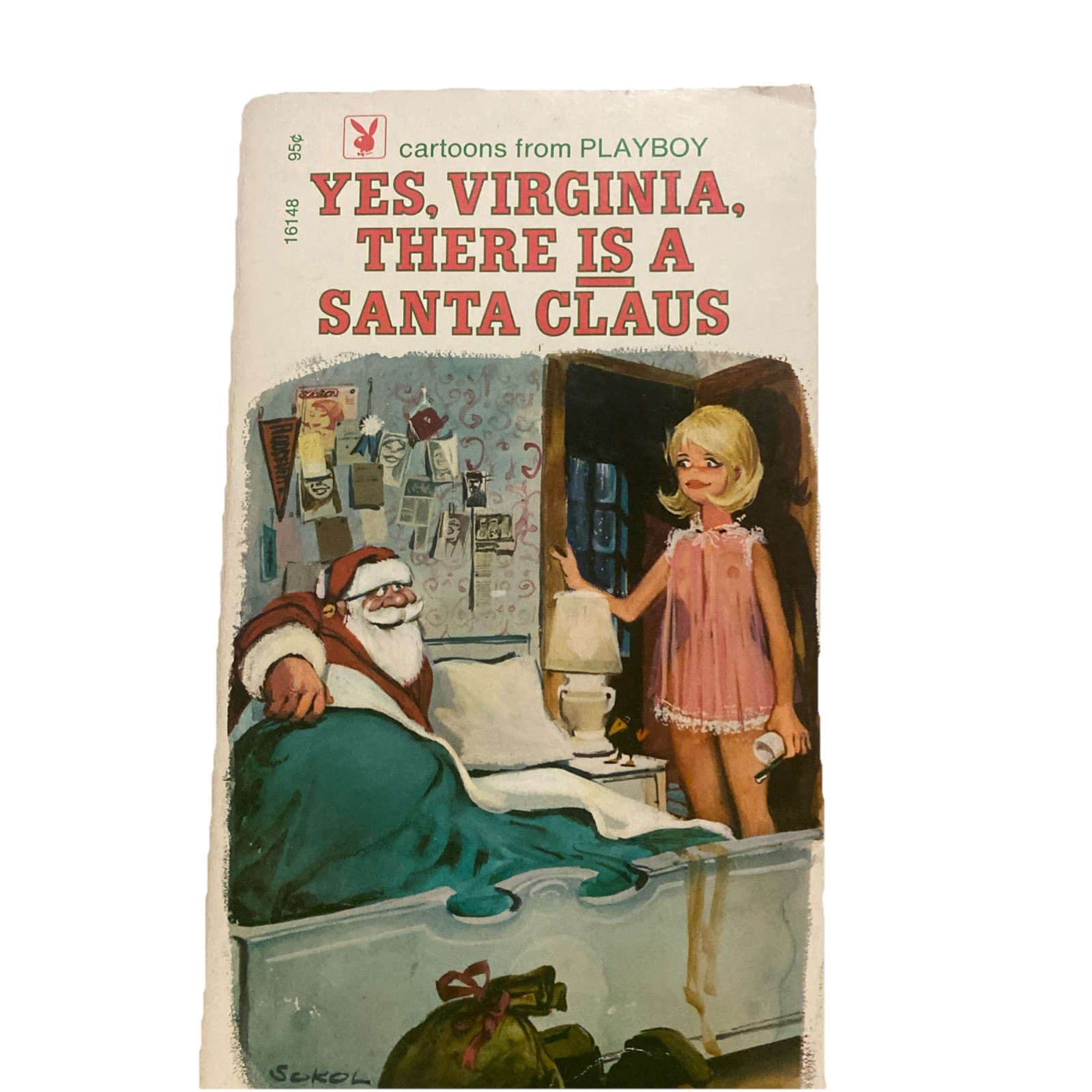Playboy Magazine / Yes Virginia There IS a Santa Claus Cartoons from Playboy