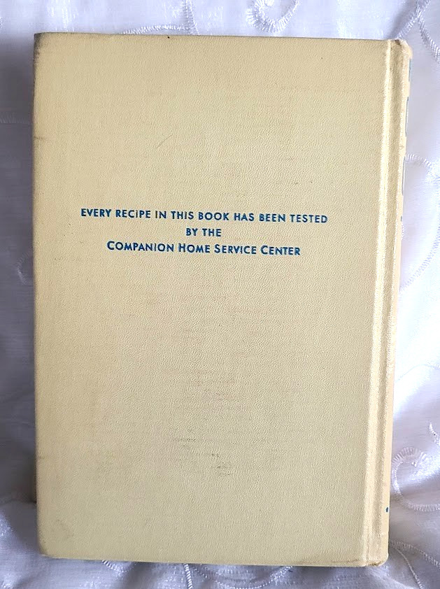Vtg Womans Home Companion Cook Book 1942 / 1951 Collier & Son Cookbook Hardback