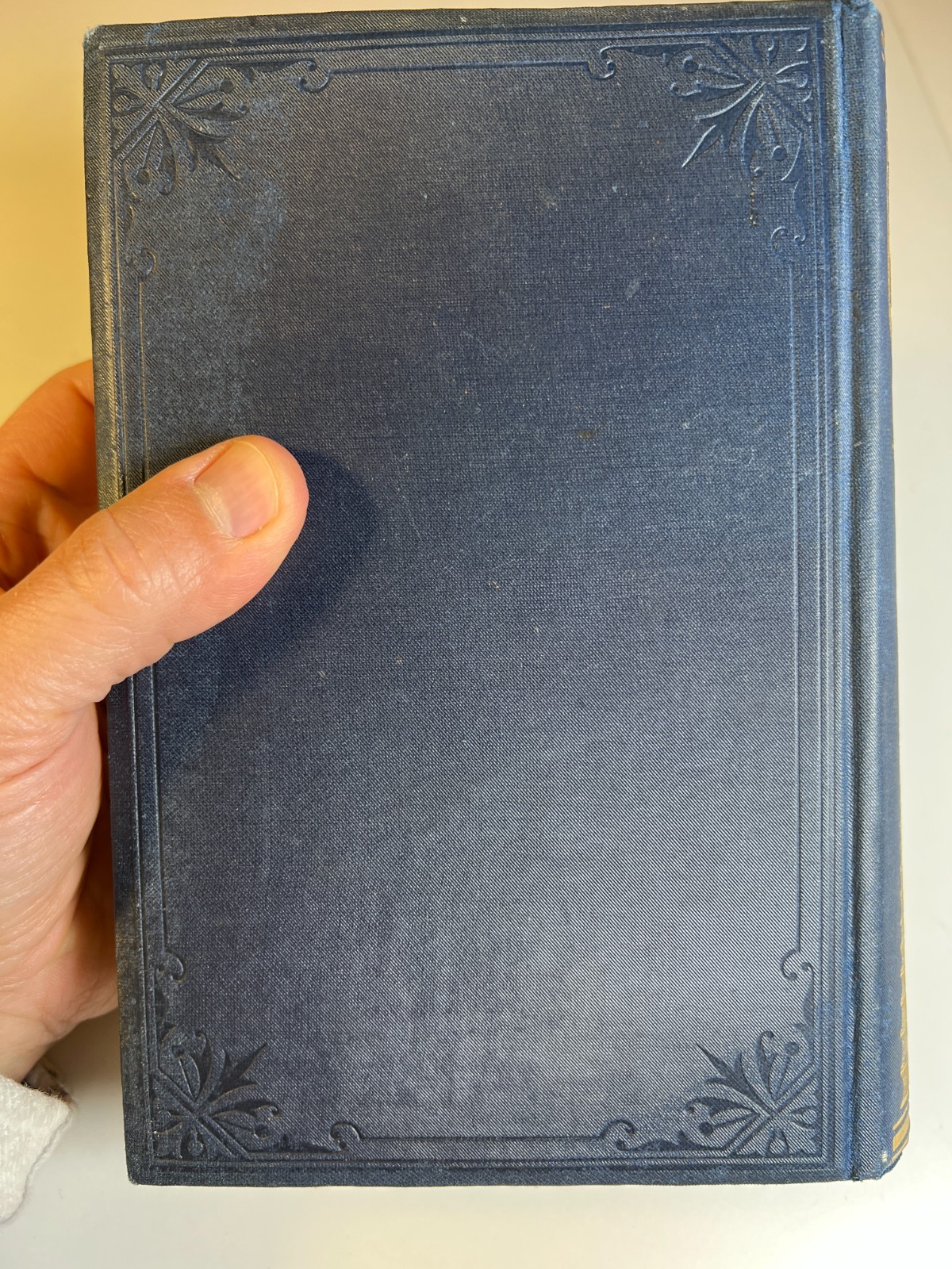 Antique 1886 Ornate Victorian Book Peculiarities of American Cities Gilt Cloth