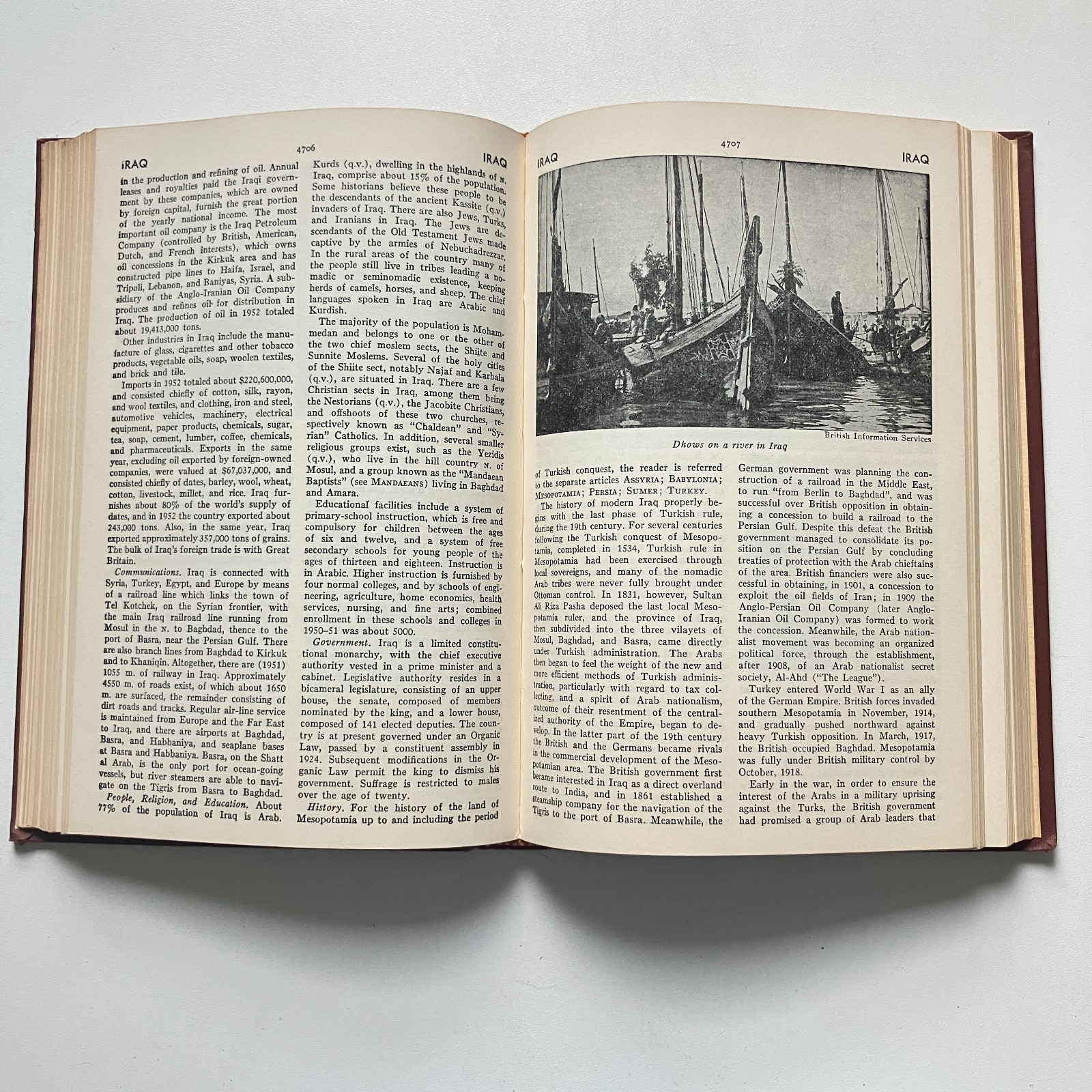 1957 Funk & Wagnalls Universal Standard Encyclopedia IDAH-JEWE Volume 13 Vintage