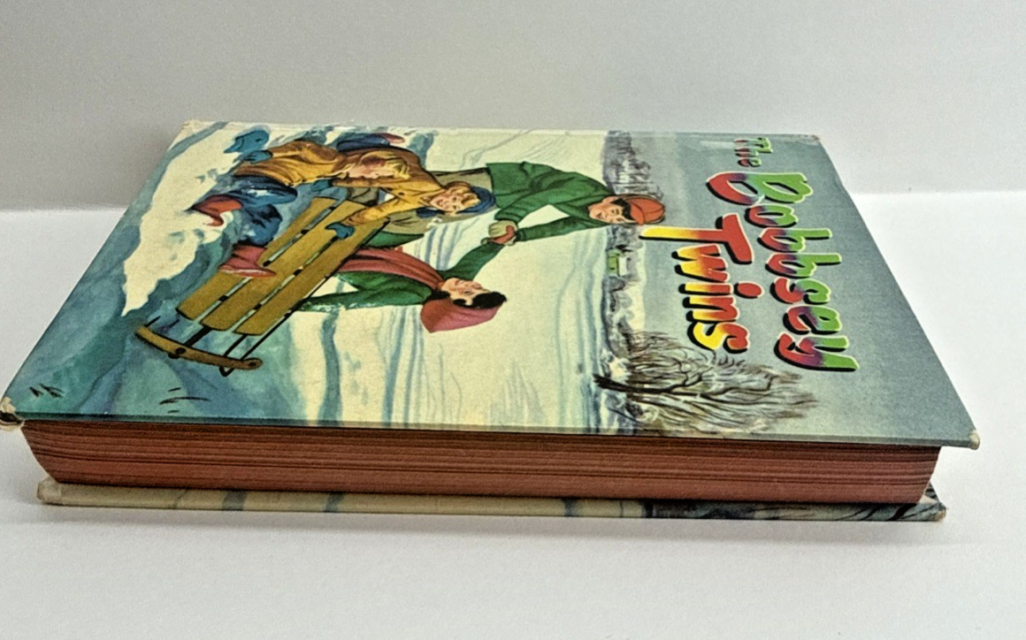 Vintage Bobbsey Twins Merry Days Indoors and Out 1950 Whitman Hardcover