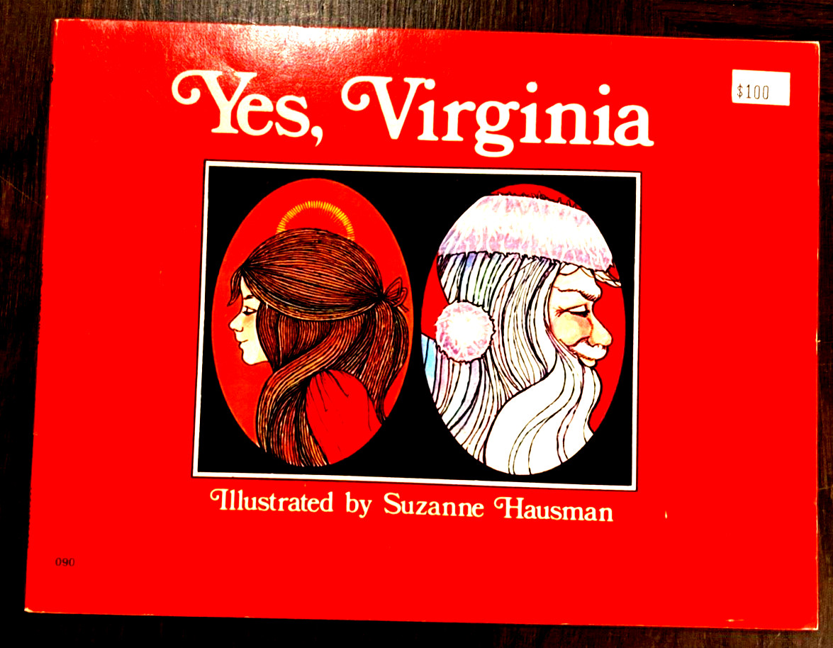 VINTAGE YES VIRGINIA by Suzanne Hausman 1972 edition