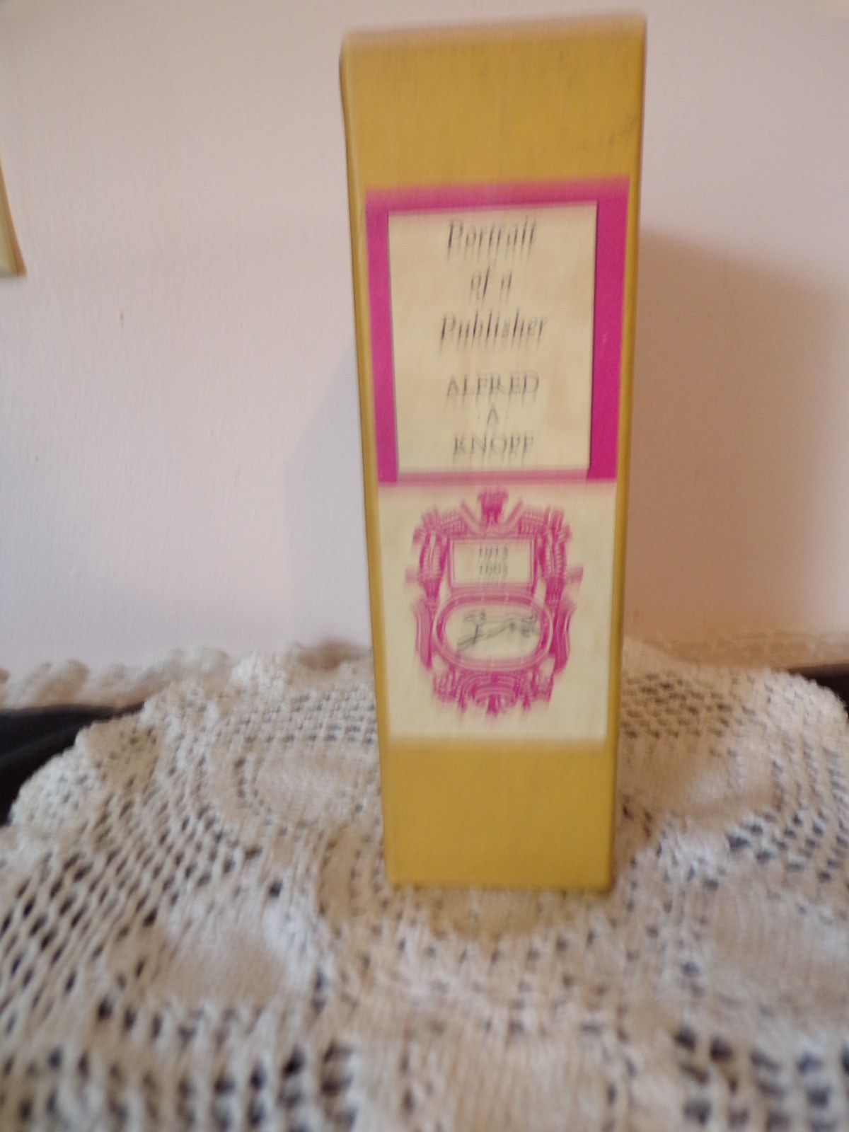 Portrait of a Publisher A.A.K. 1915-1965 Alfred A Knopf 2 Book Set HCDJ Slipcase