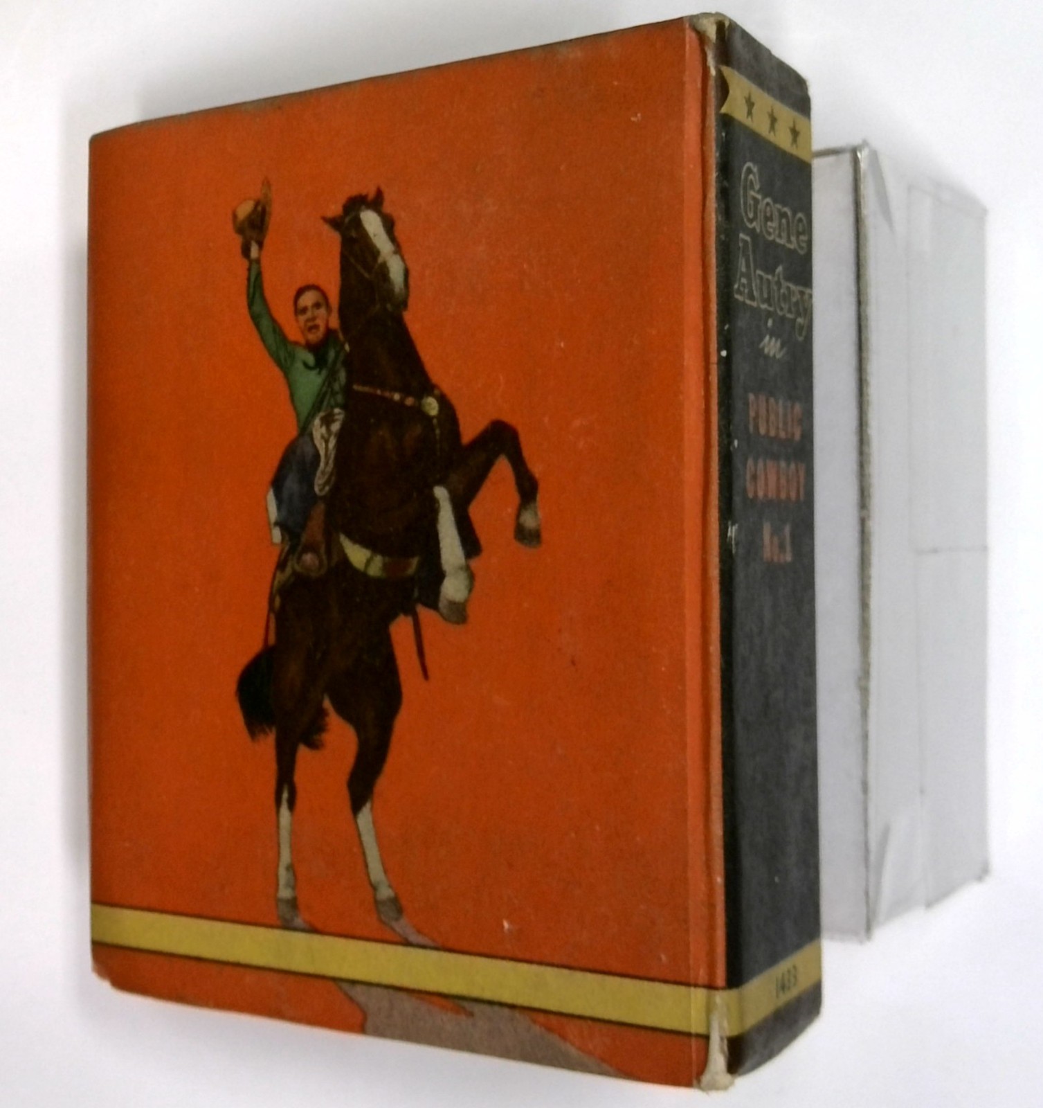 Gene Autry in Public Cowboy No. 1 #1433 VG 1938