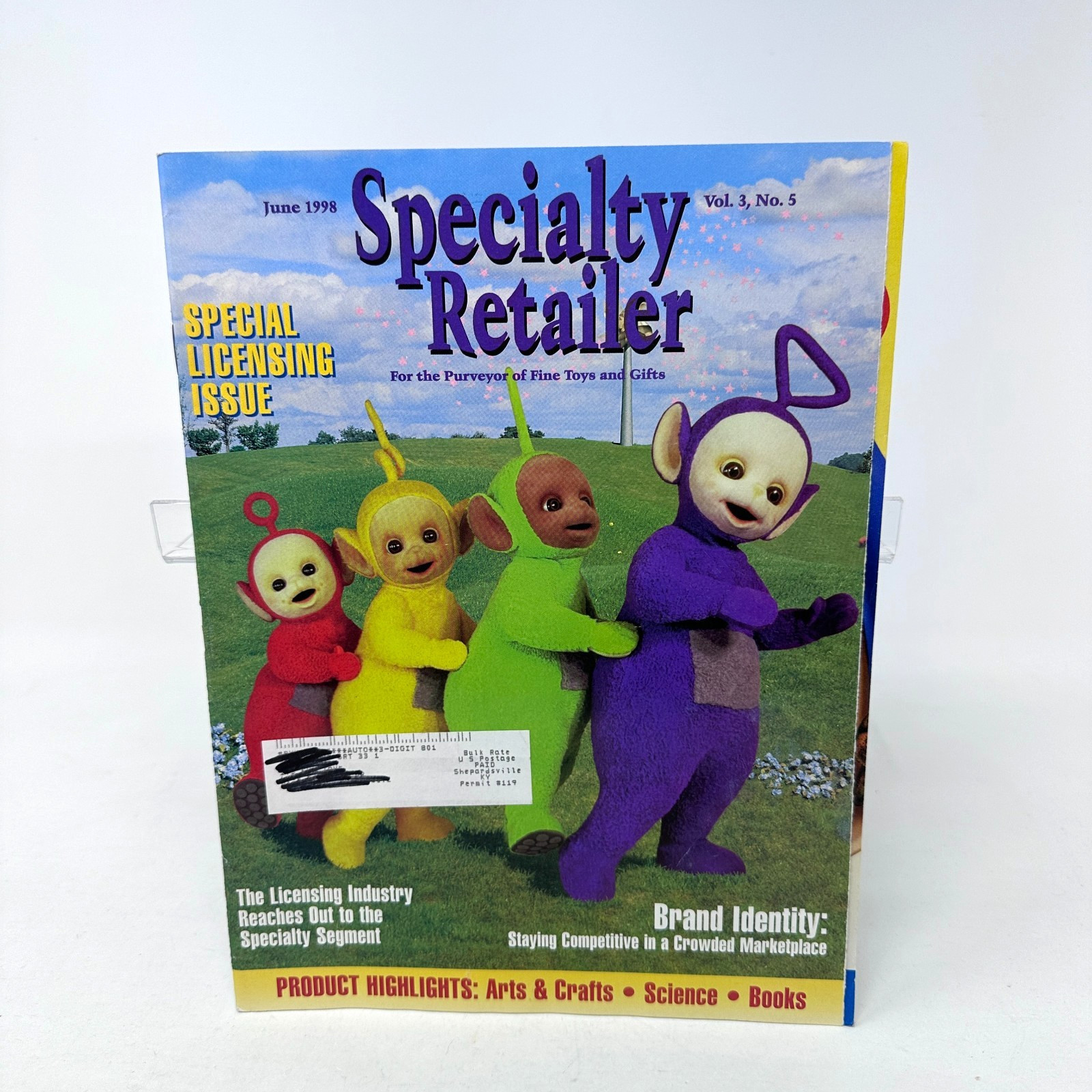 Specialty Retailer Catalog Magazine Technology Hobby Toys Gift June 1998 Vintage