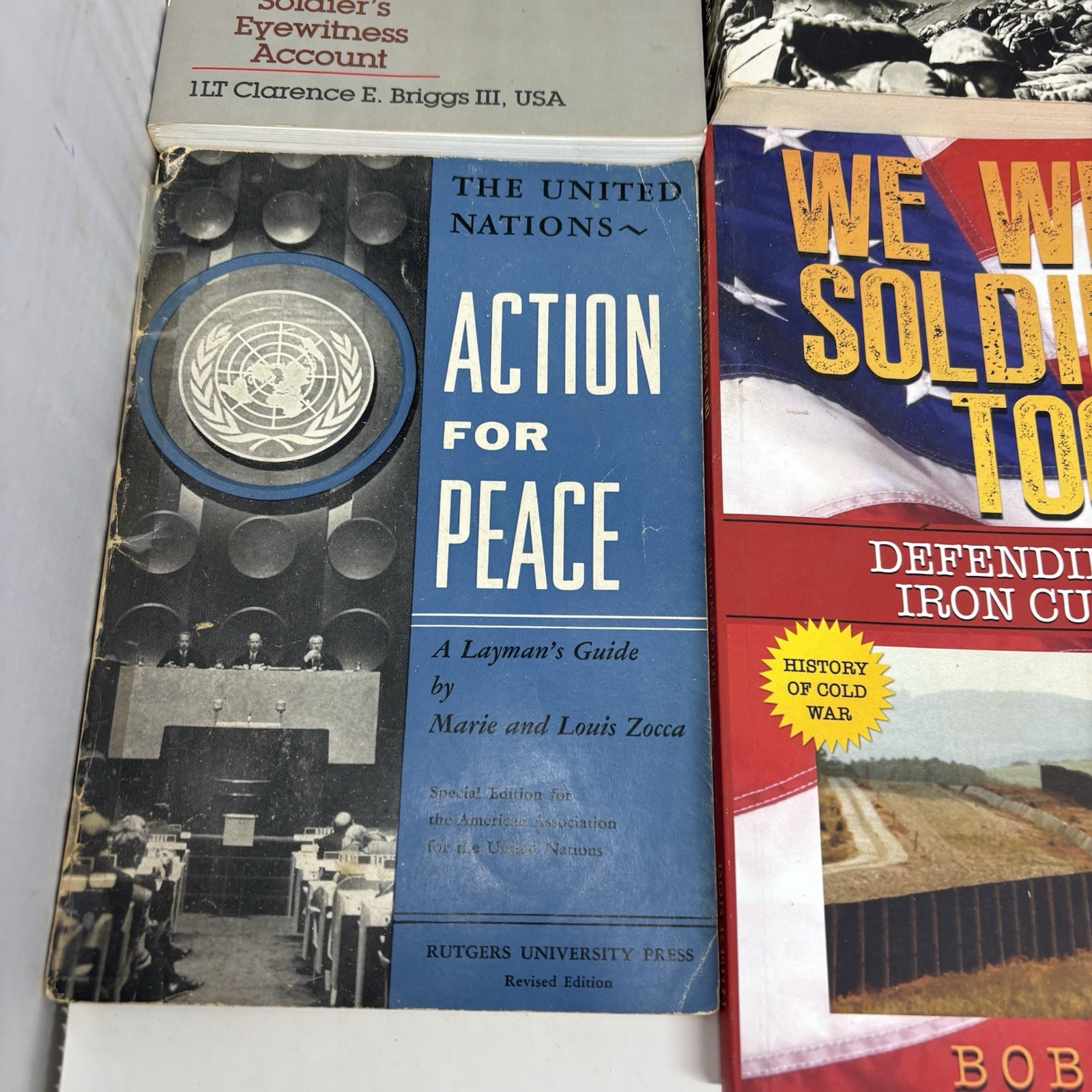 Military Book Lot All Quiet Western Front Team Yankee Flanders Basilone Ww2
