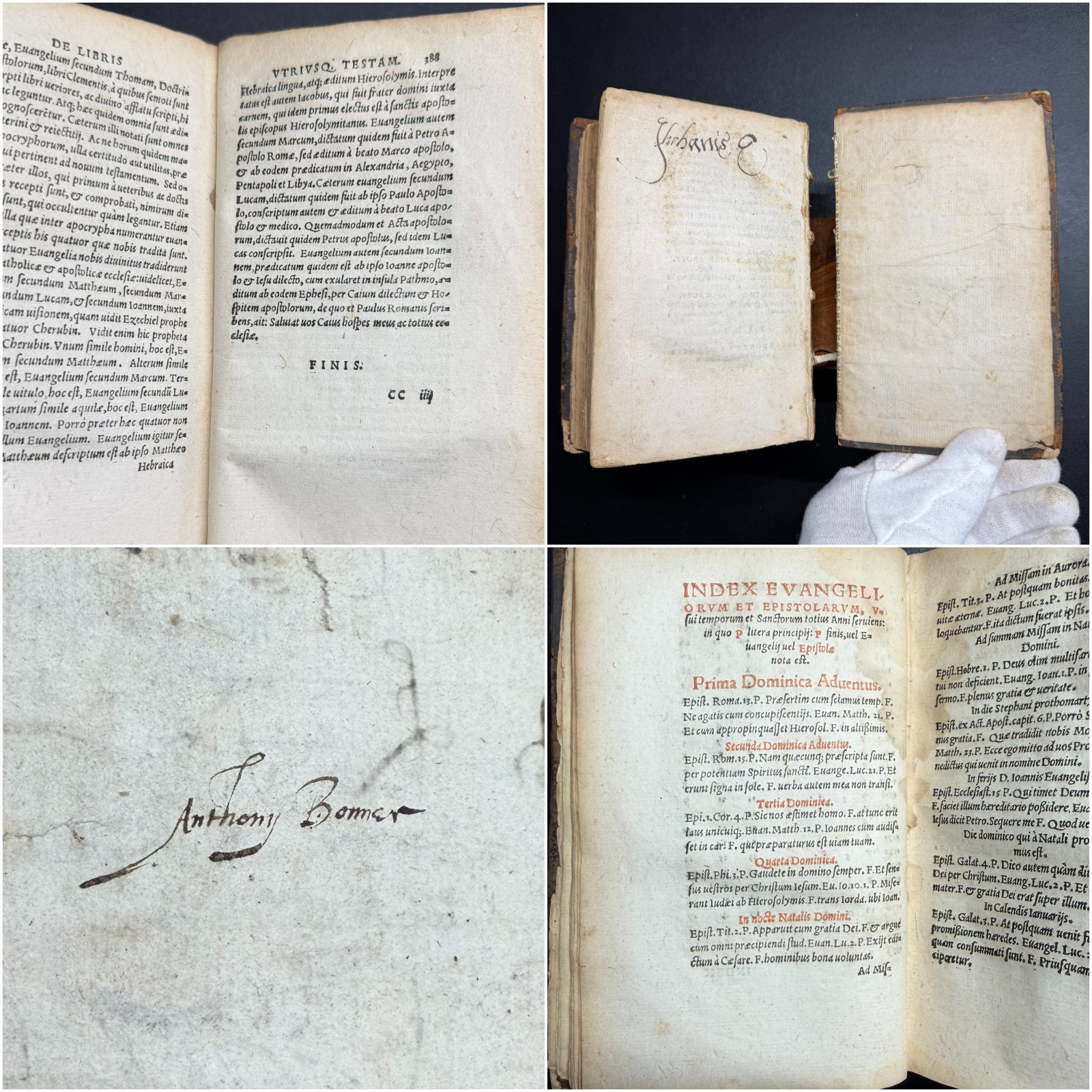 1567 ✝️ Erasmus Novi Testamenti, Latin NT, 100+ Woodcuts, Rihel