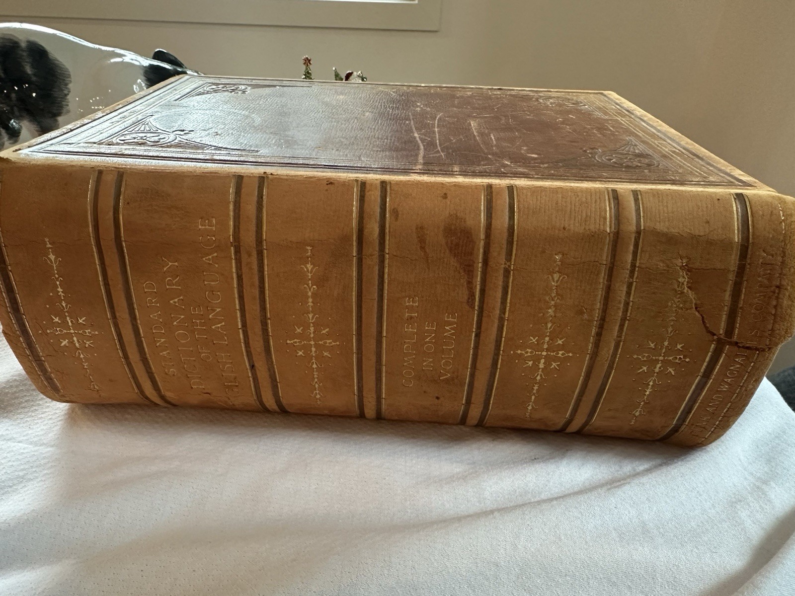 Antique Funk & Wagnalls Standard Dictionary English Language 1895 First Edition