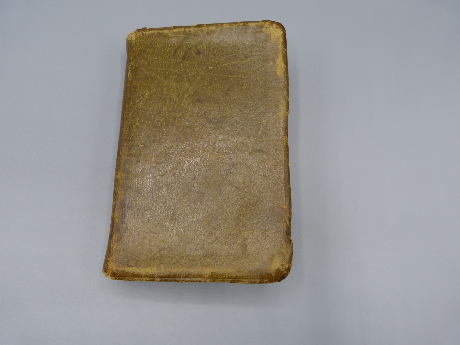 Vintage Holy Bible Leather Pocket Size King James (worn), from Hawaii, 1970s
