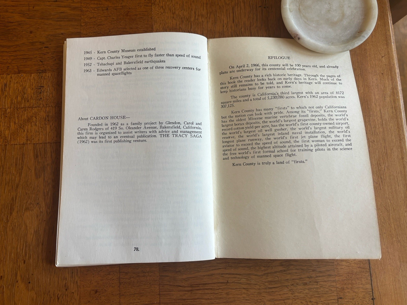 1963 Early Days in Kern by Eugene Burmeister Pre-Centennial Bakersfield CA