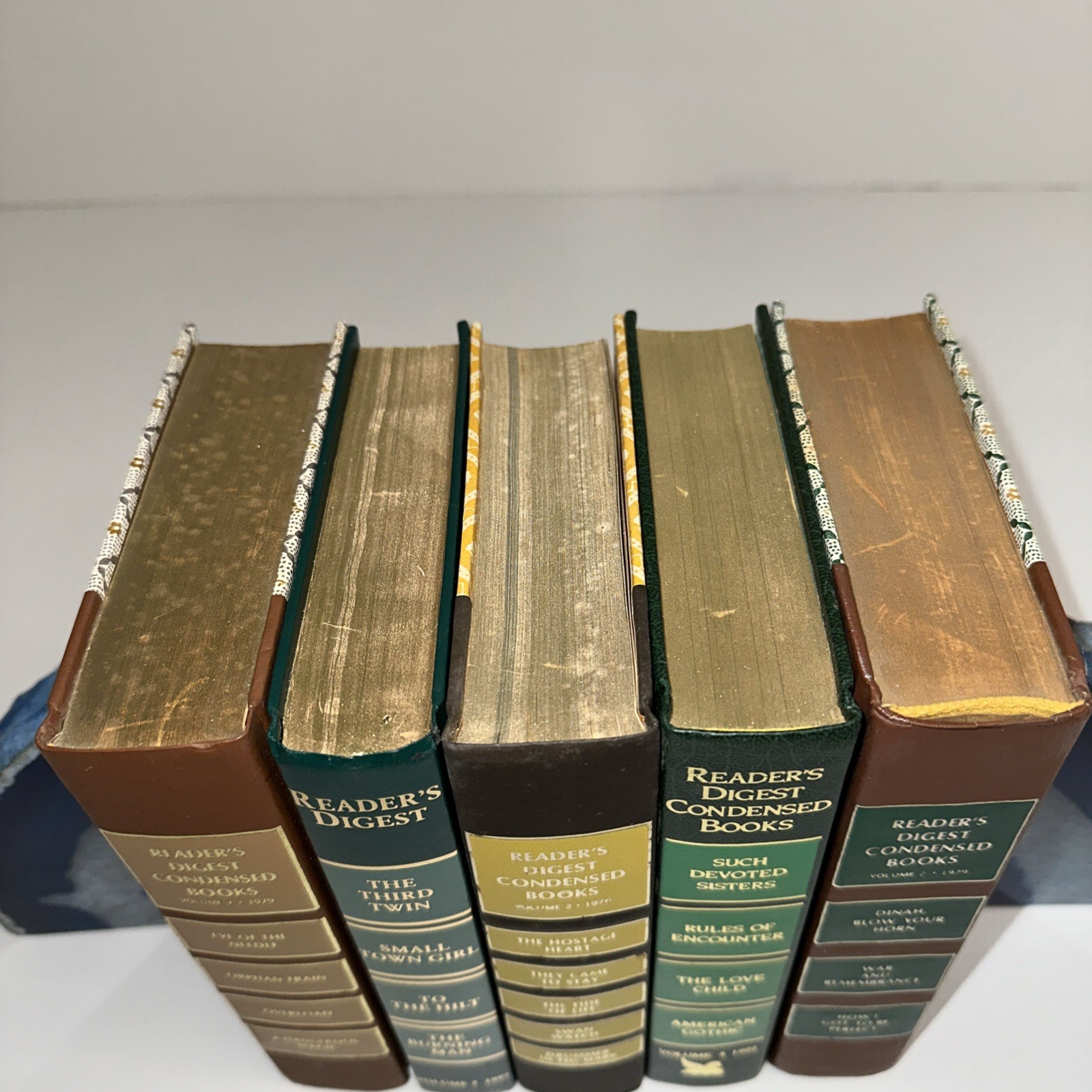 Readers Digest Condensed Books Gilded Top decorative cover 5
