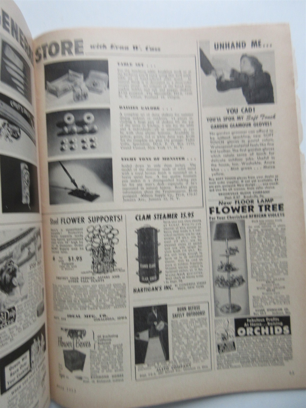 Flower Grower Magazine Vintage June 1953 Gardening – Iris, roses