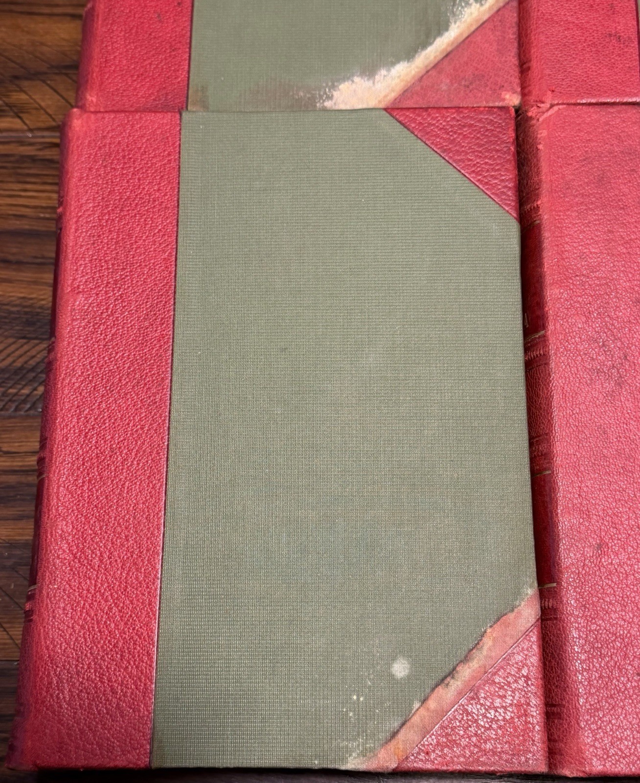1902 School Library Encyclopedia Complete 4 Vol Set Bellows Bros Leather Bound