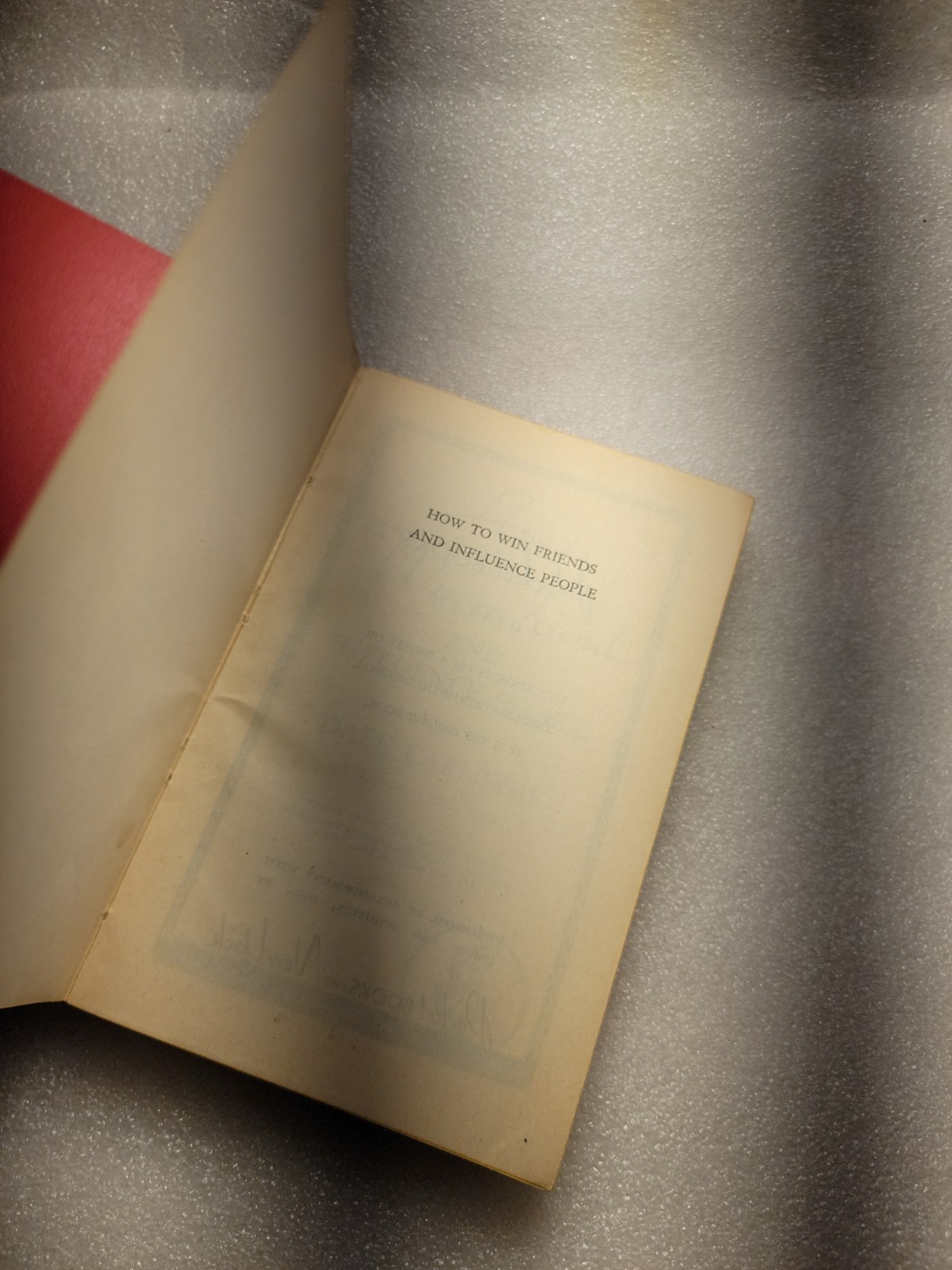 How to Win Friends and Influence People Dale Carnegie 1941 NY VTG Pocket Books