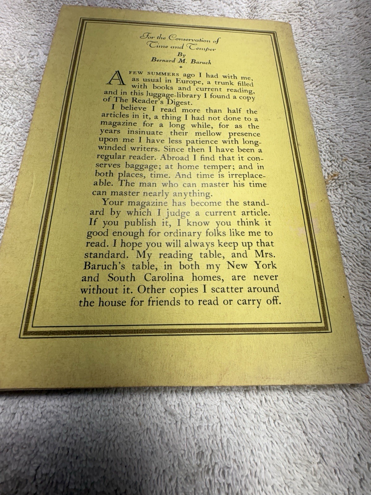 Readers Digest Vintage July 1936 Original Edition – Rare Beauty – Ex. Condition