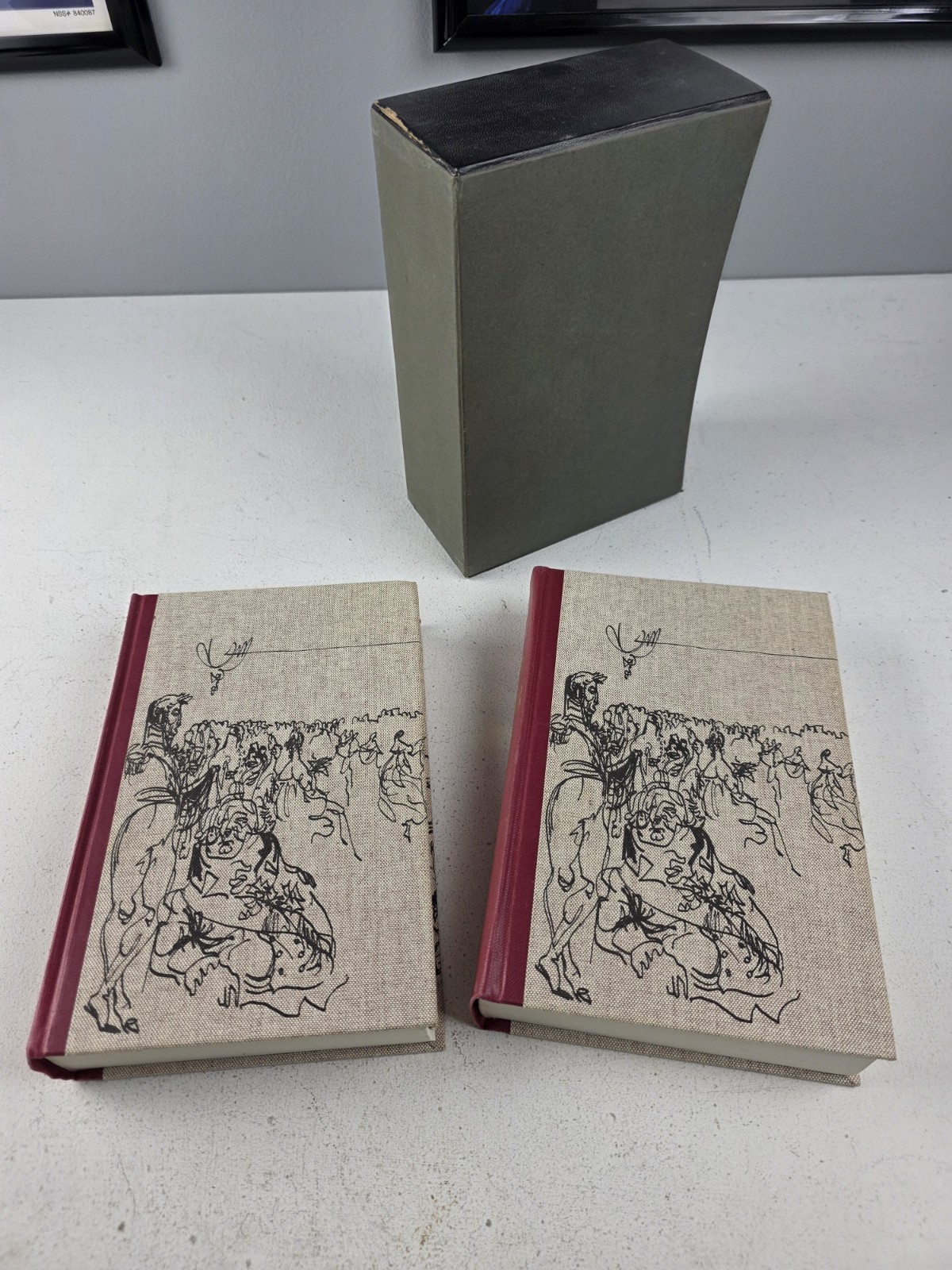 War And Peace ~ Leo Tolstoy Folio Society 2 Vol Hardcover 2nd Edition Original!