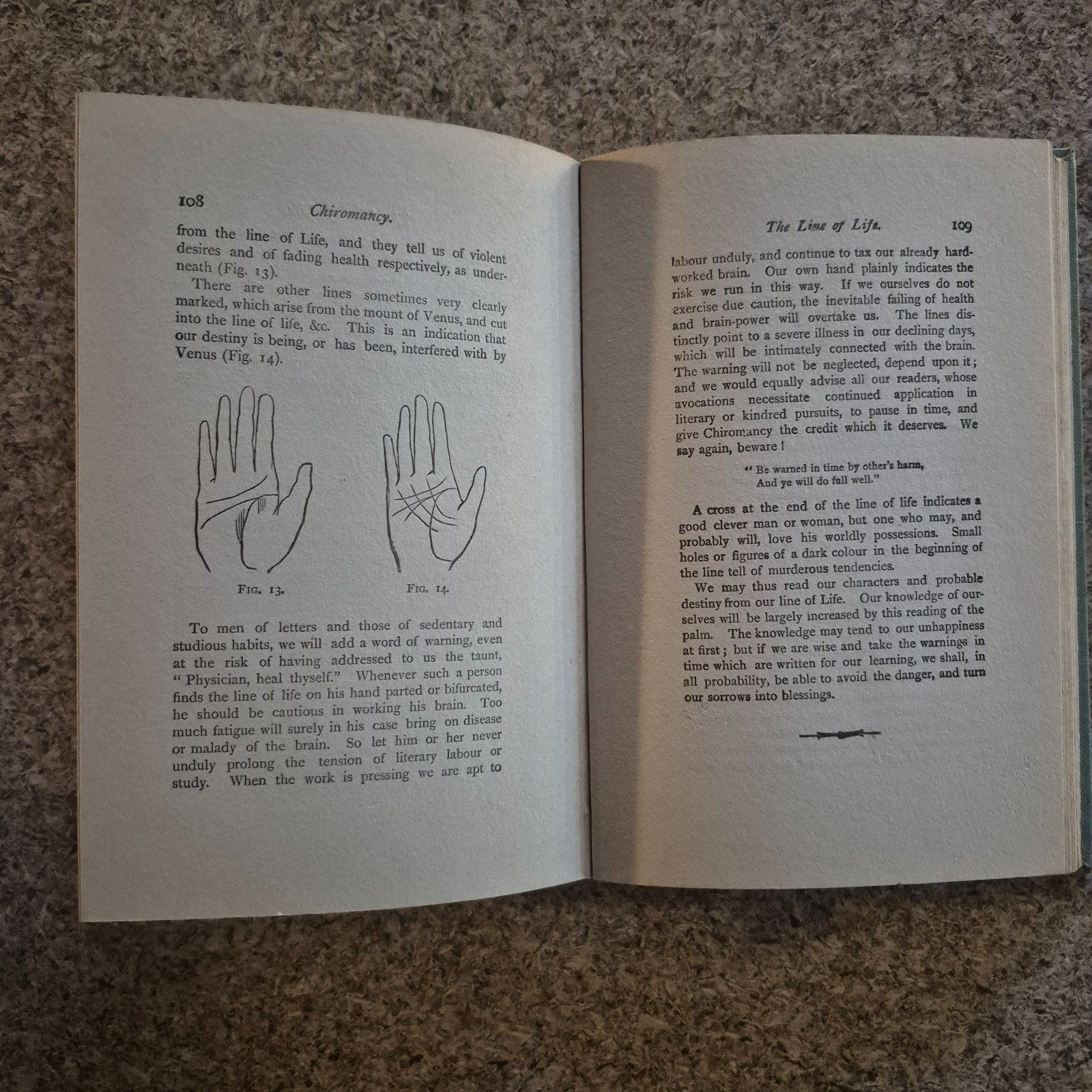 The Language of the Hand, Principles of Palmstry, Chirognomy, Chiromancy