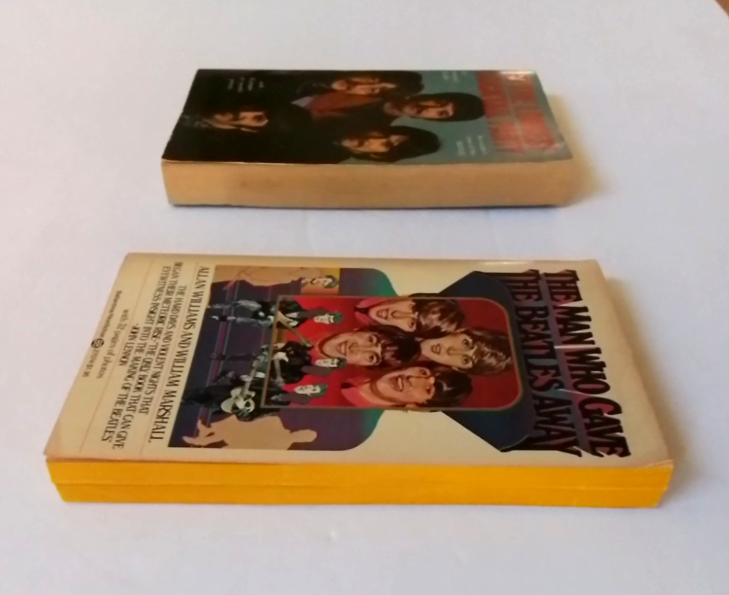 TWO VINTAGE BEATLES PAPERBACKS “LONGEST COCTAIL PARTY” & “THE MAN WHO GAVE AWAY”