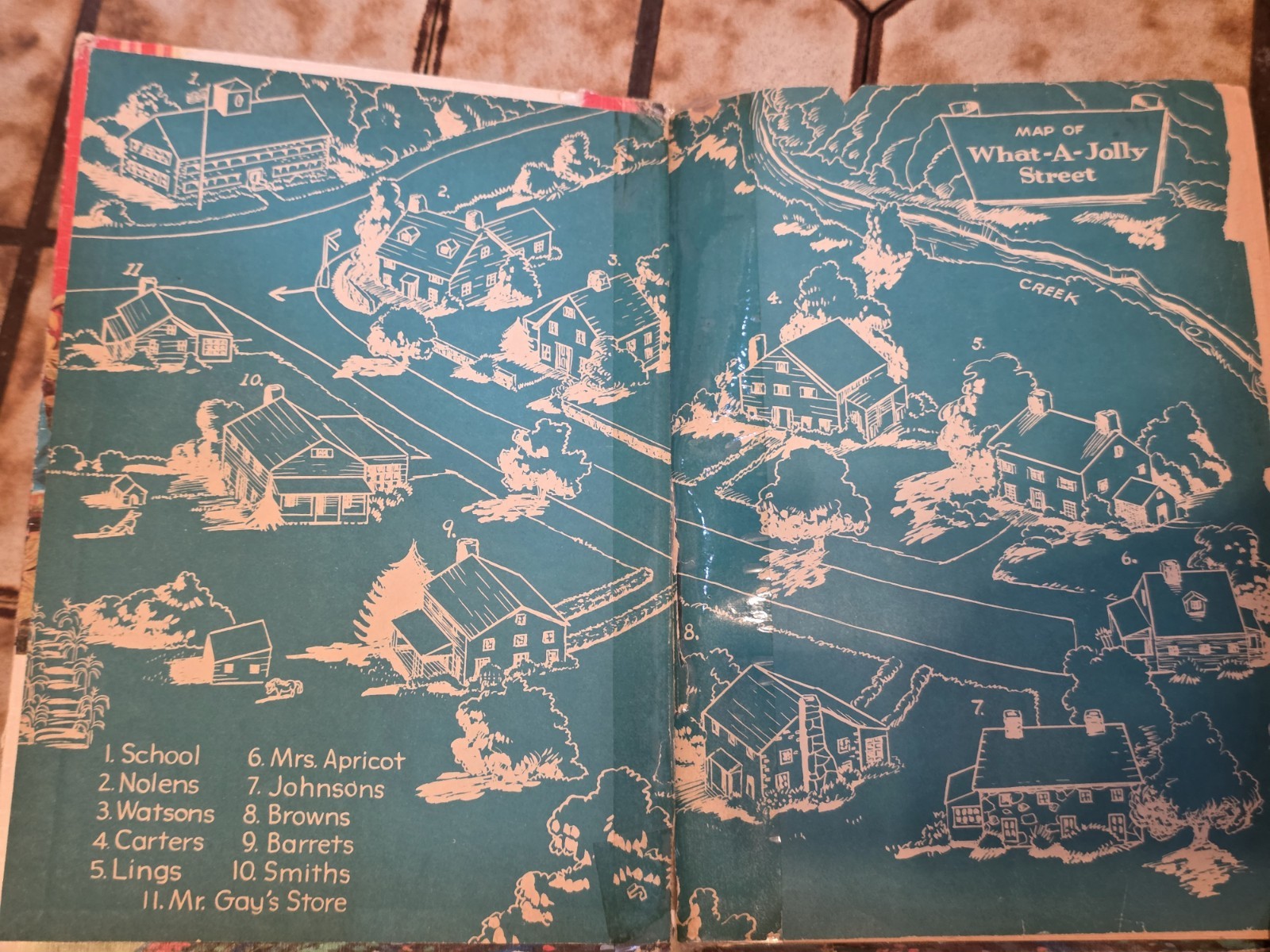 365 Bedtime Stories Nan Gilbert 1955 Hardcover VINTAGE Kids Storybook ’50s USA