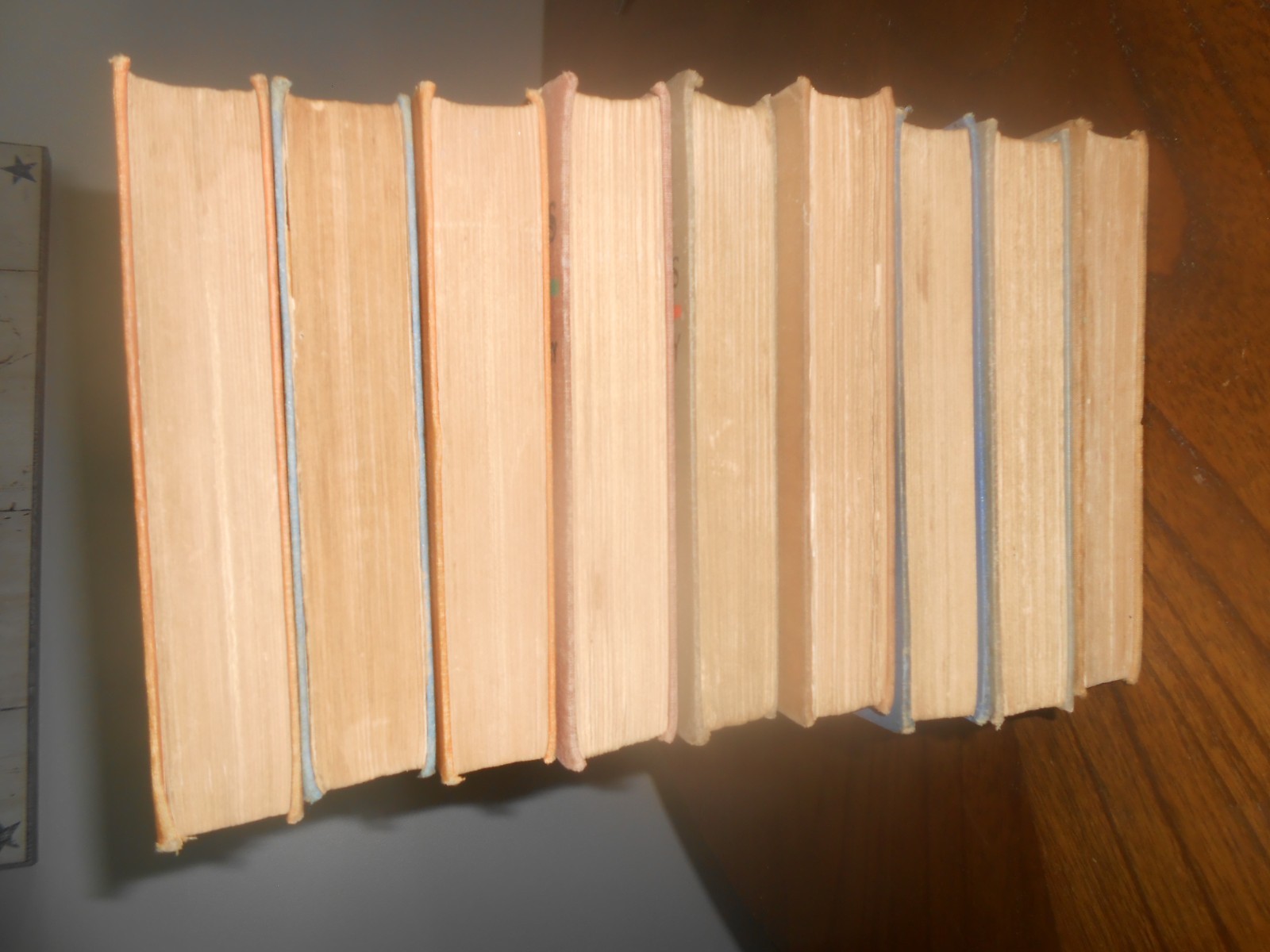 Old Zane Grey Books-lot of 9-All 1st Editions-Publisher, Harper bros. & Grosset