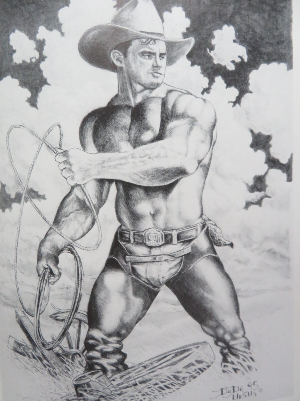 BEARS, BEASTS & MASCULINE BEAUTIES THE EROTIC ART DaDe/URSUS BOOK BRUSH CREEK