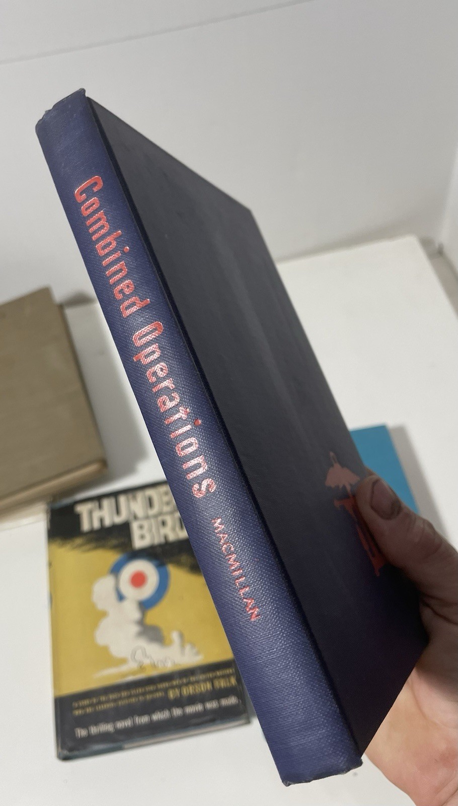 5 WWII Hardcover Books – Operation Sea Lion, General Ike, Thunderbirds, Nautilus