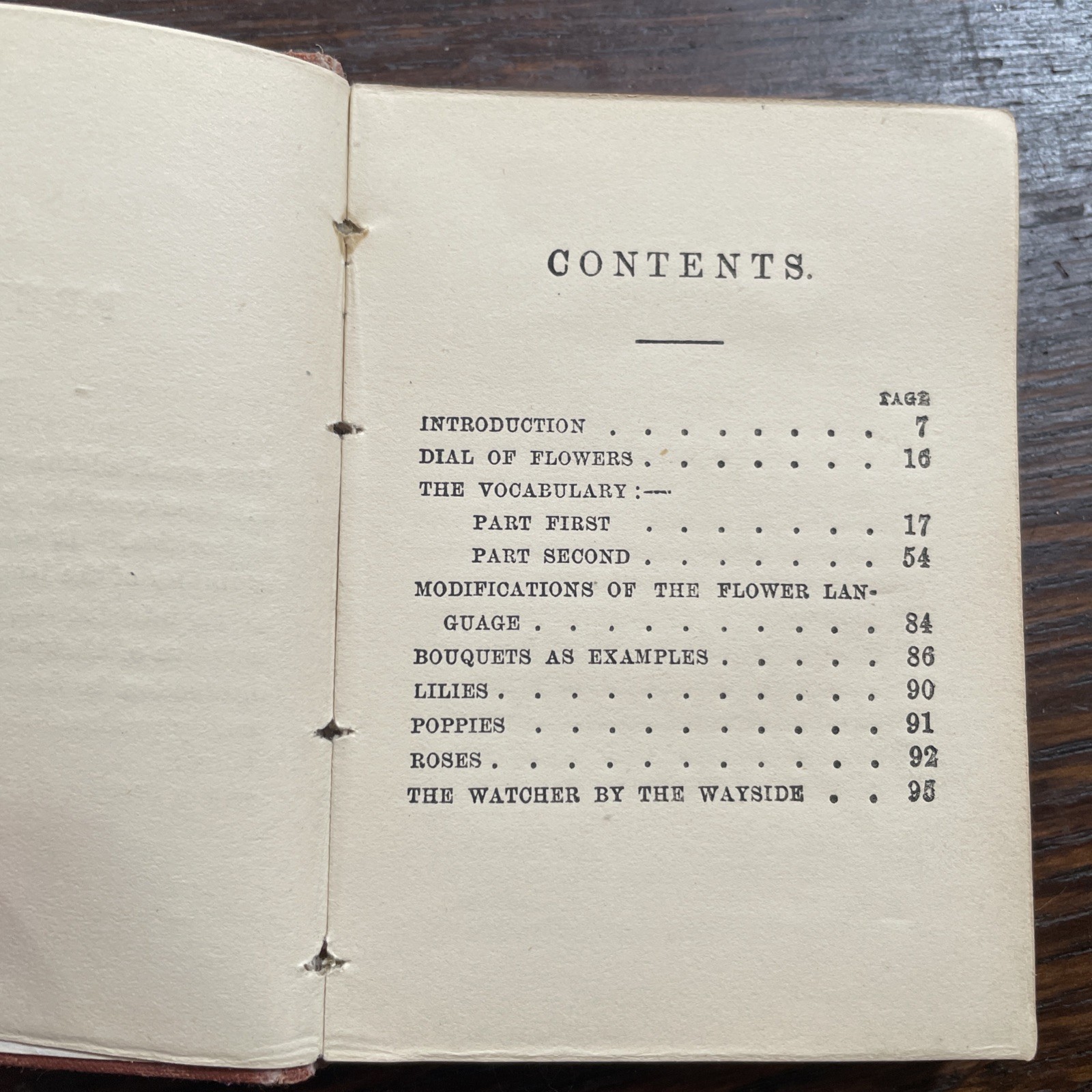 c.1870s Language of Flowers – Warne’s Bijou Books Series –