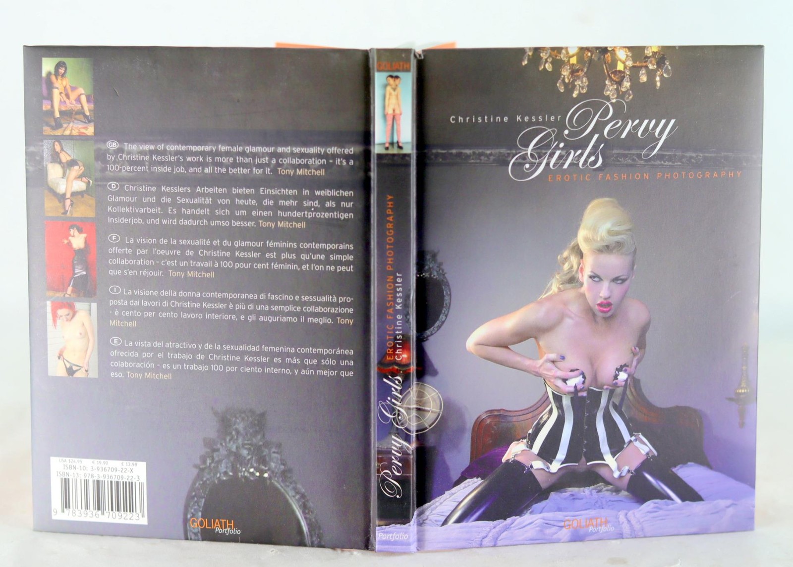 Christine Kessler 1st Ed 2006 Pervy Girls Erotic Fashion Photography Hardcover
