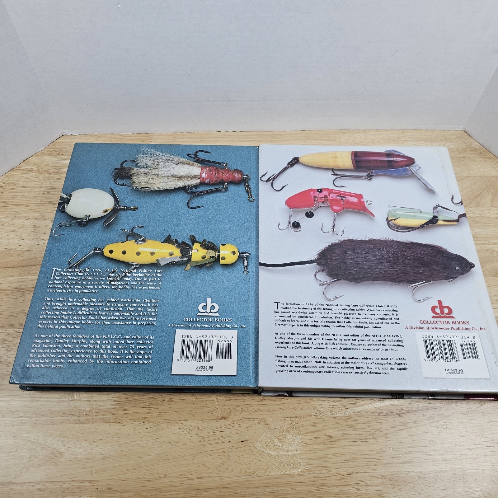 Fishing Lure Collectibles Vol. 1 & Vol 2 An Identification and Value Guide