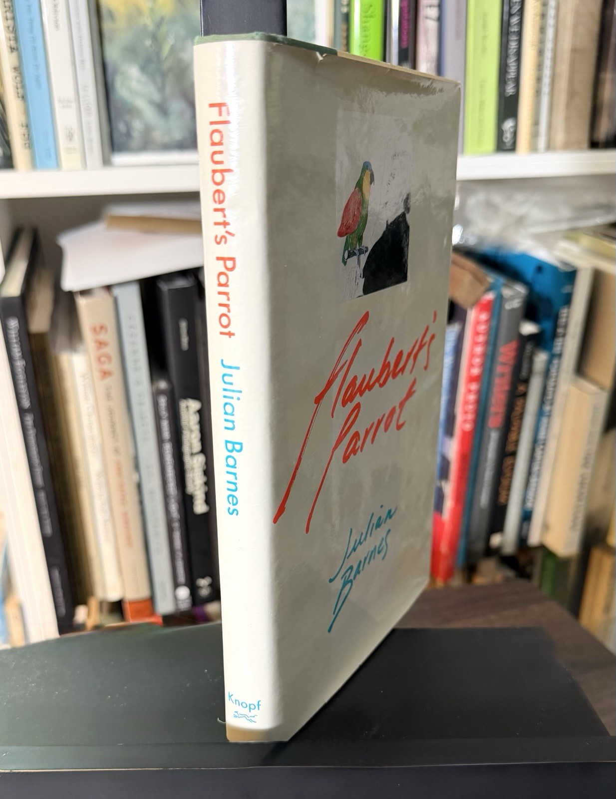 Flaubert’s Parrot / Julian Barnes / 1st US Ed. / HCDJ / Knopf, 1985