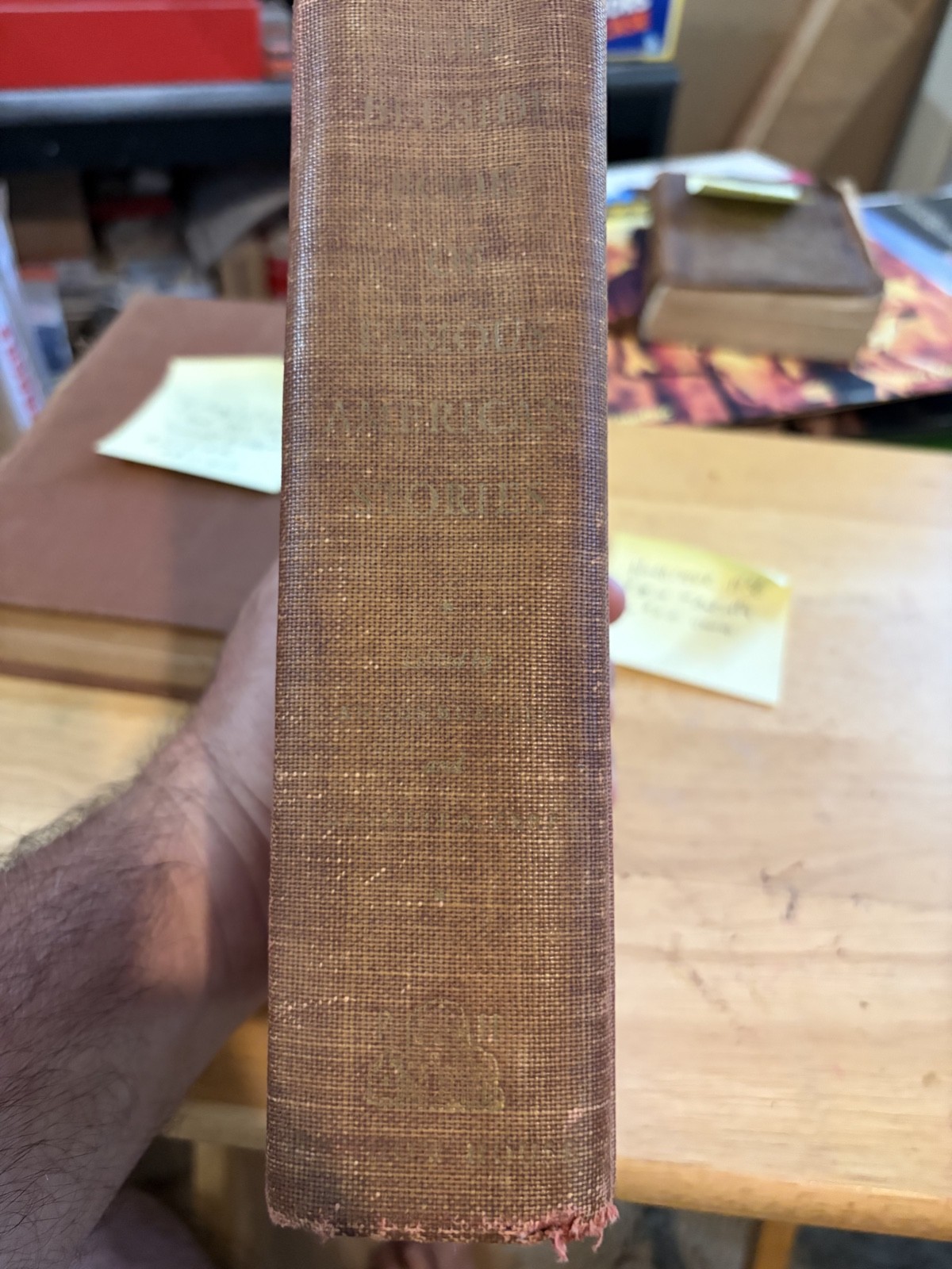 The Bedside Book Of Famous American Stories Hardcover 1936 Vintage / Antique old
