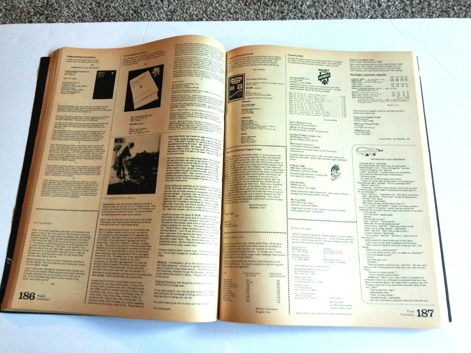 The Last Whole Earth Catalog Access to Tools Paperback 1971, Random House