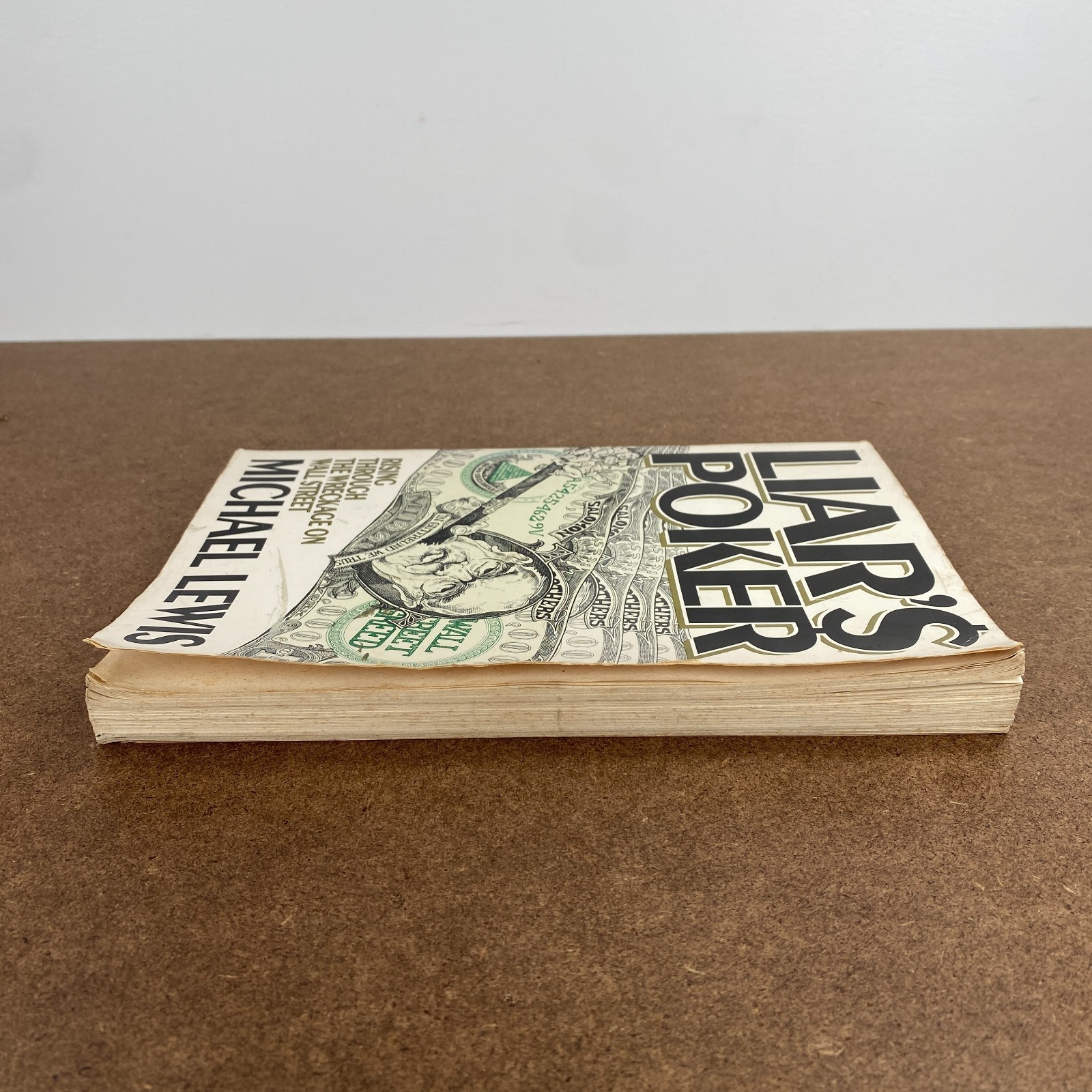 Liar’s Poker Michael Lewis Paperback Rising Through Wreckage On Wall Street 1989