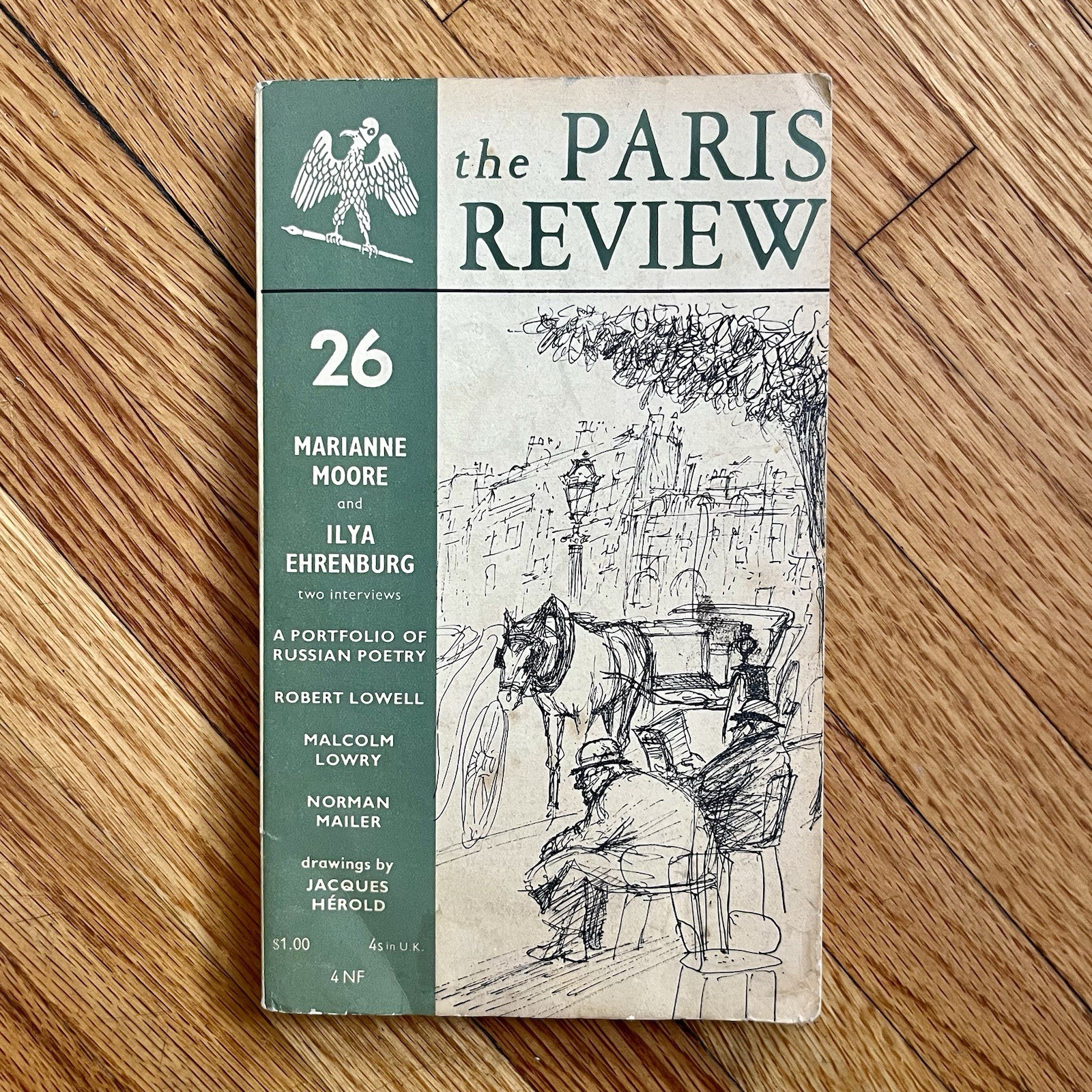 The Paris Review 26 1961 Literary Poetry Malcolm Lowry Norman Mailer
