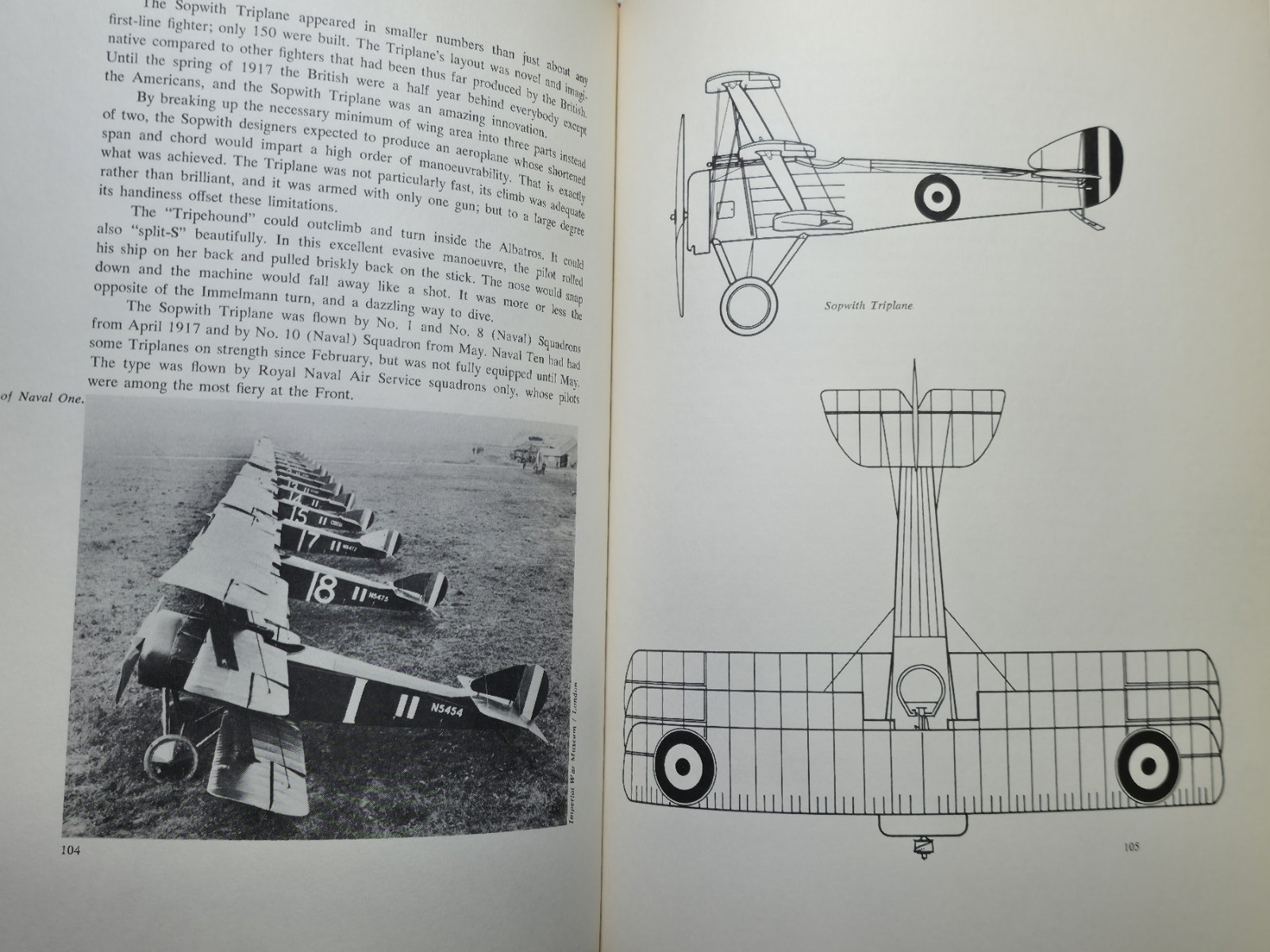1965 The Fighters Men Machines Of First Air War Thomas Funderburk WWI Planes