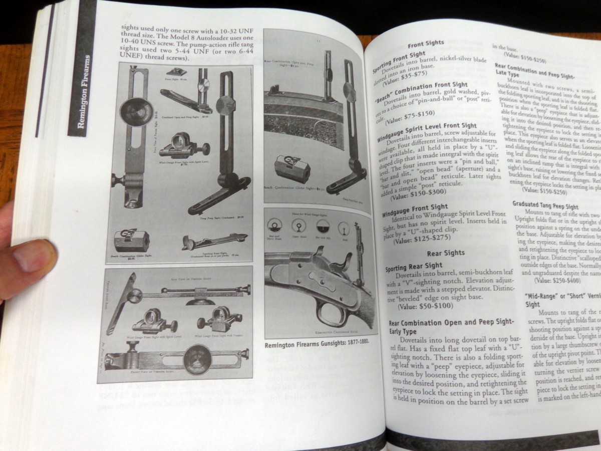 OLD GUNSIGHTS A COLLECTOR’S GUIDE 1850-1965 By Nick Stroebel