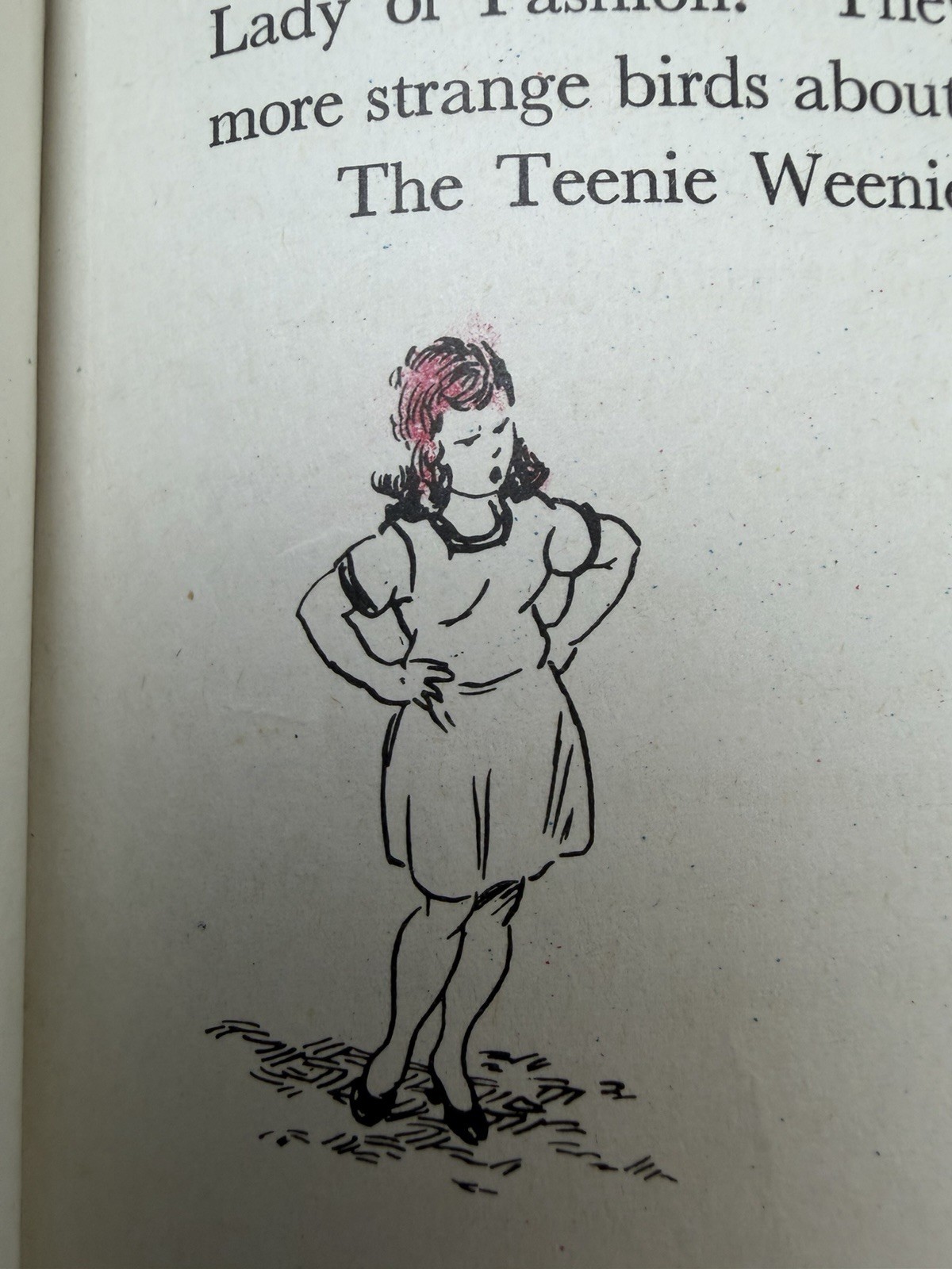 Teenie Weenie Days Hardcover Fantasy 1944 William Donahey Whittlesey House NOTES