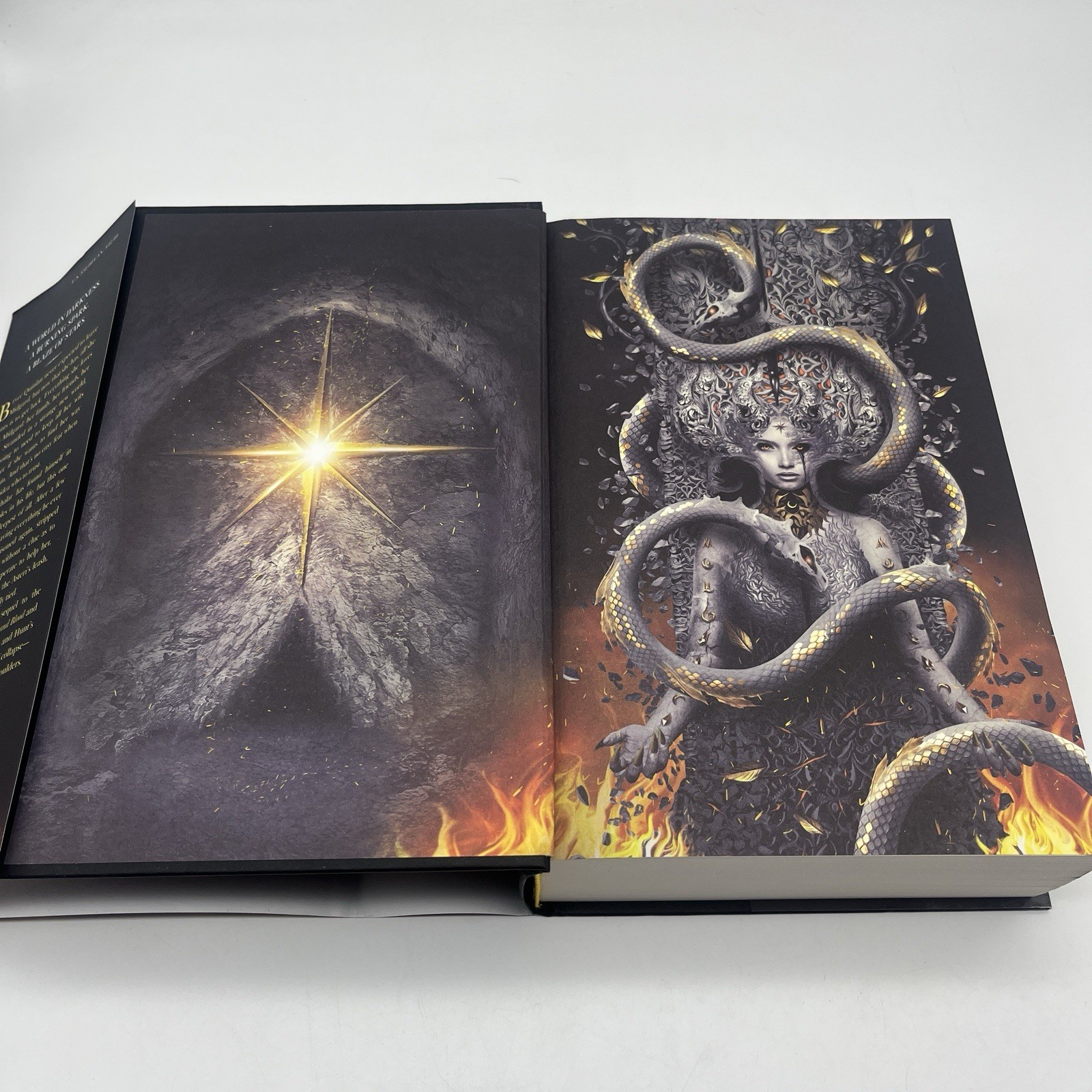 House of Flame and Shadow Digitally Signed Indigo Exclusive Crescent City 3