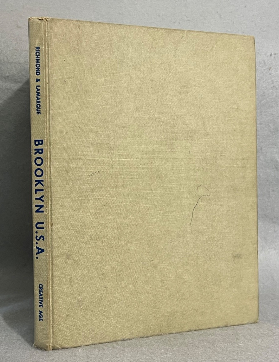Antique Brooklyn NYC Book John Richmond Illustrated Immediate Post WWII Era 1946