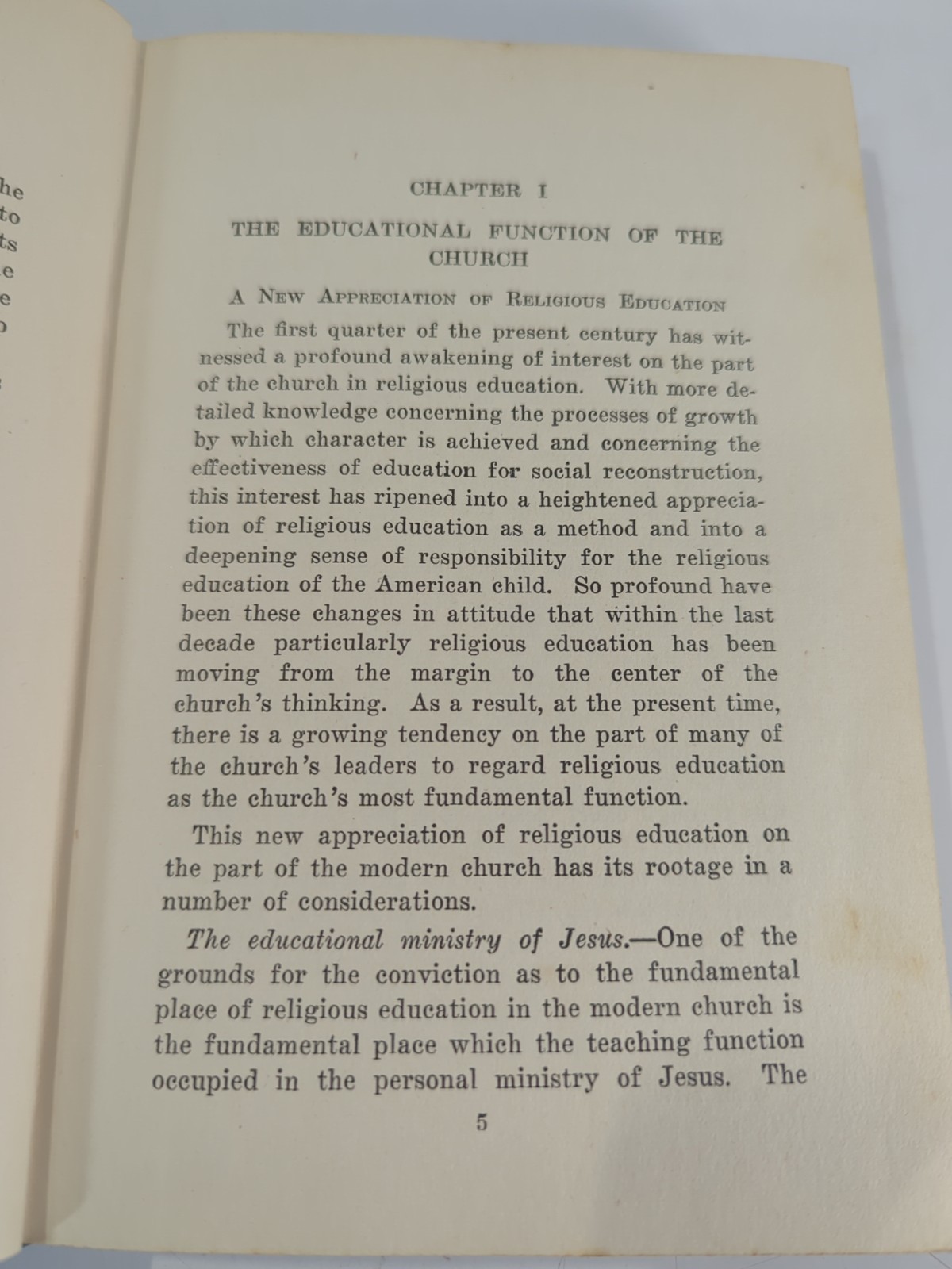Religious Education in the Modern Church by William Clayton Bower Vintage 1929